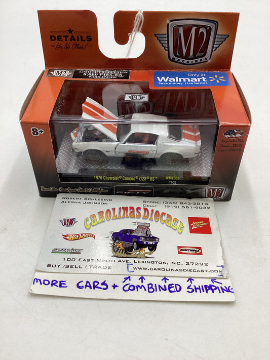 M2 Machines Walmart Exclusive Camaro Fifty 1970 Chevrolet Camaro Z/28 RS WMTS06