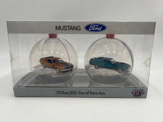 M2 Machines Holiday Ornaments 2 Pack Son Of Trans Am 70 Boss 302
