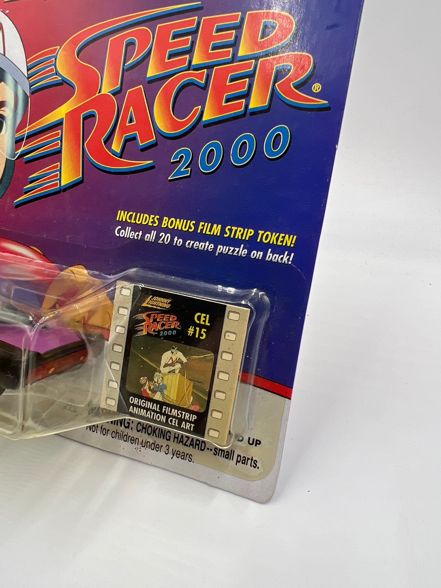 Johnny Lightning White Lightning Chase Speed Racer 2000 CEL #15 Snake Oiler Black/Purple