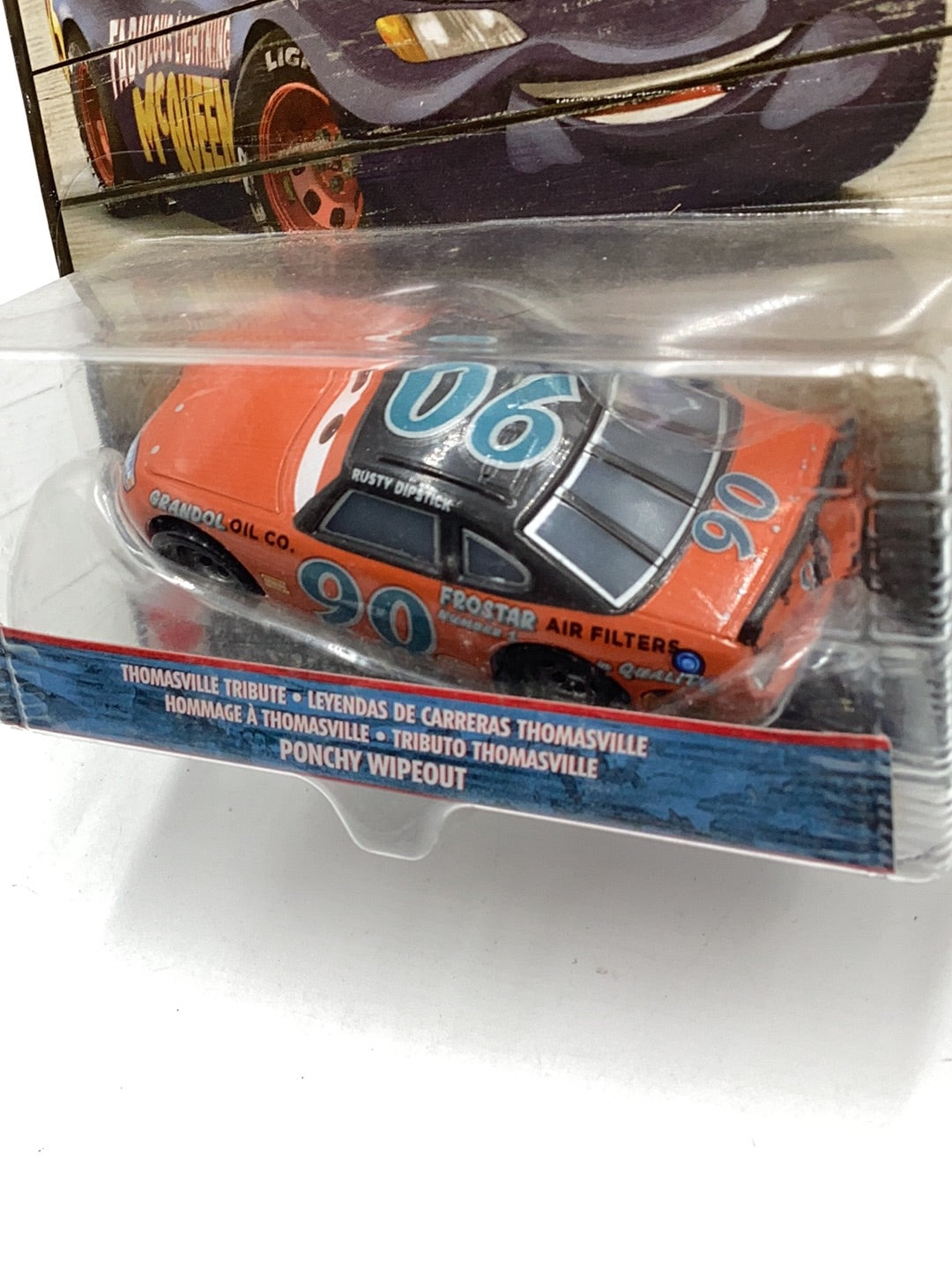 Disney Pixar Cars Thomasville Racing Ponchy Wipeout 141C