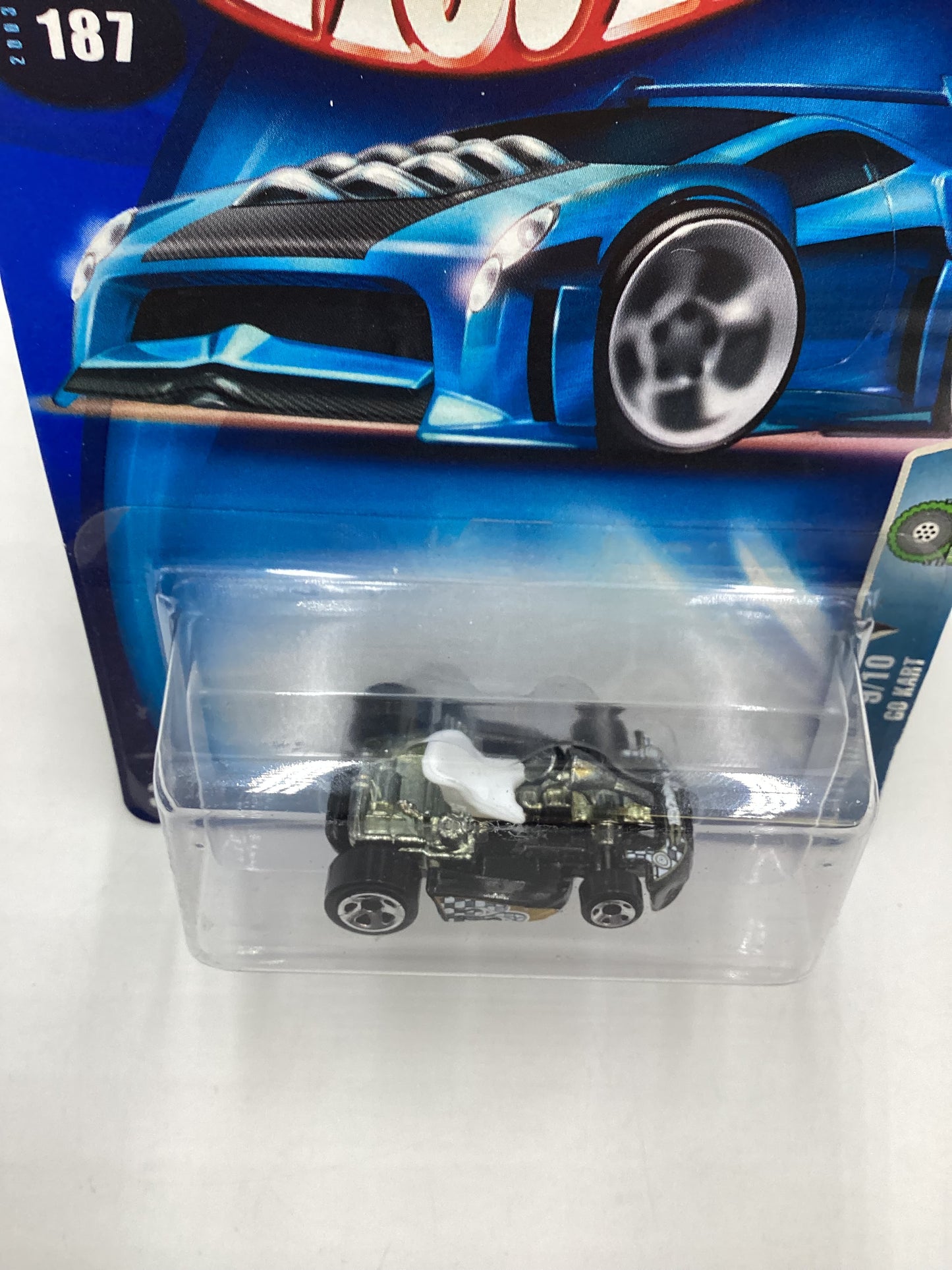 2003 Hot Wheels #187 Black Go Kart