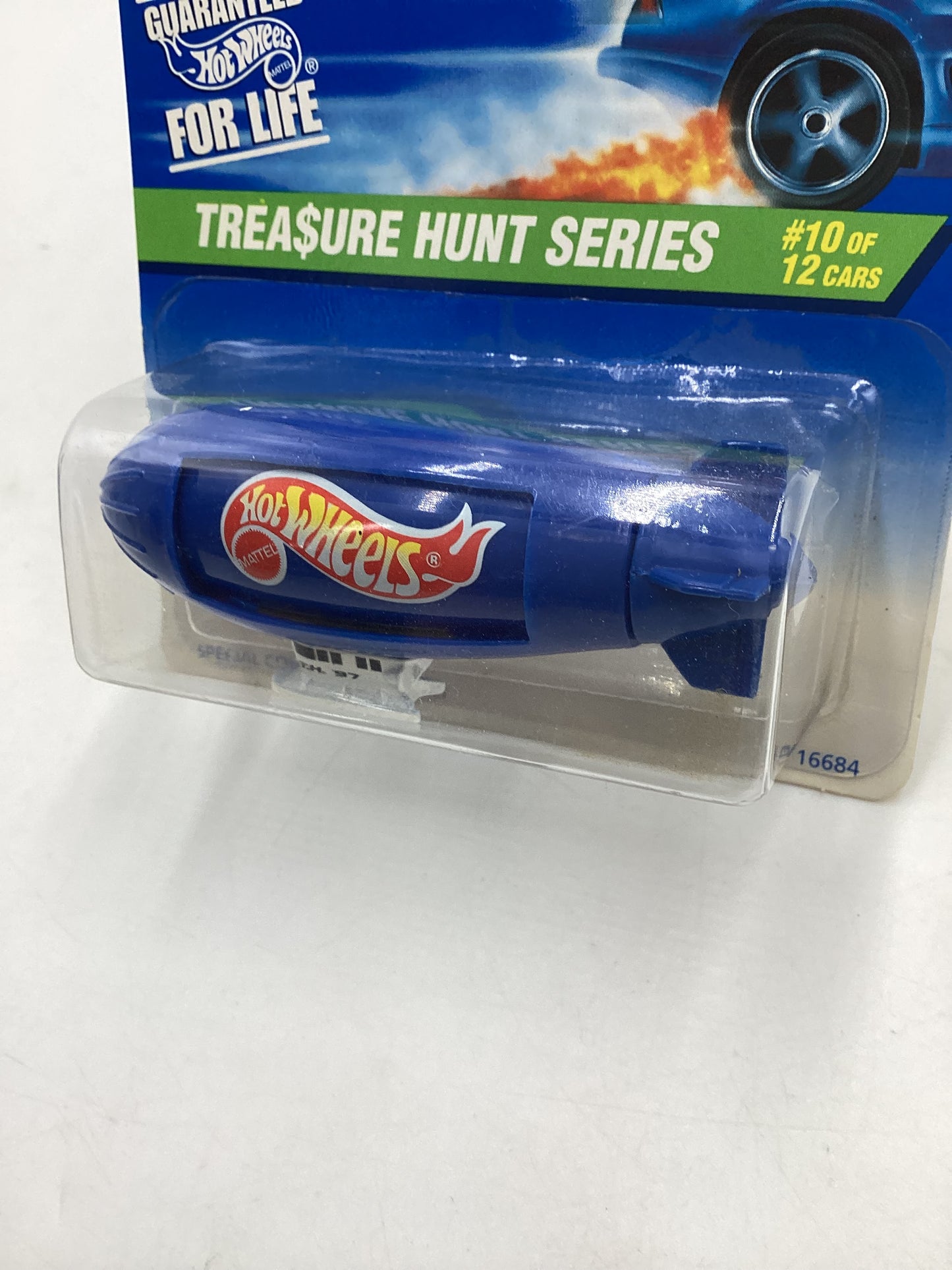 1997 Hot Wheels Treasure Hunt 10/12 Blimp #587 274C