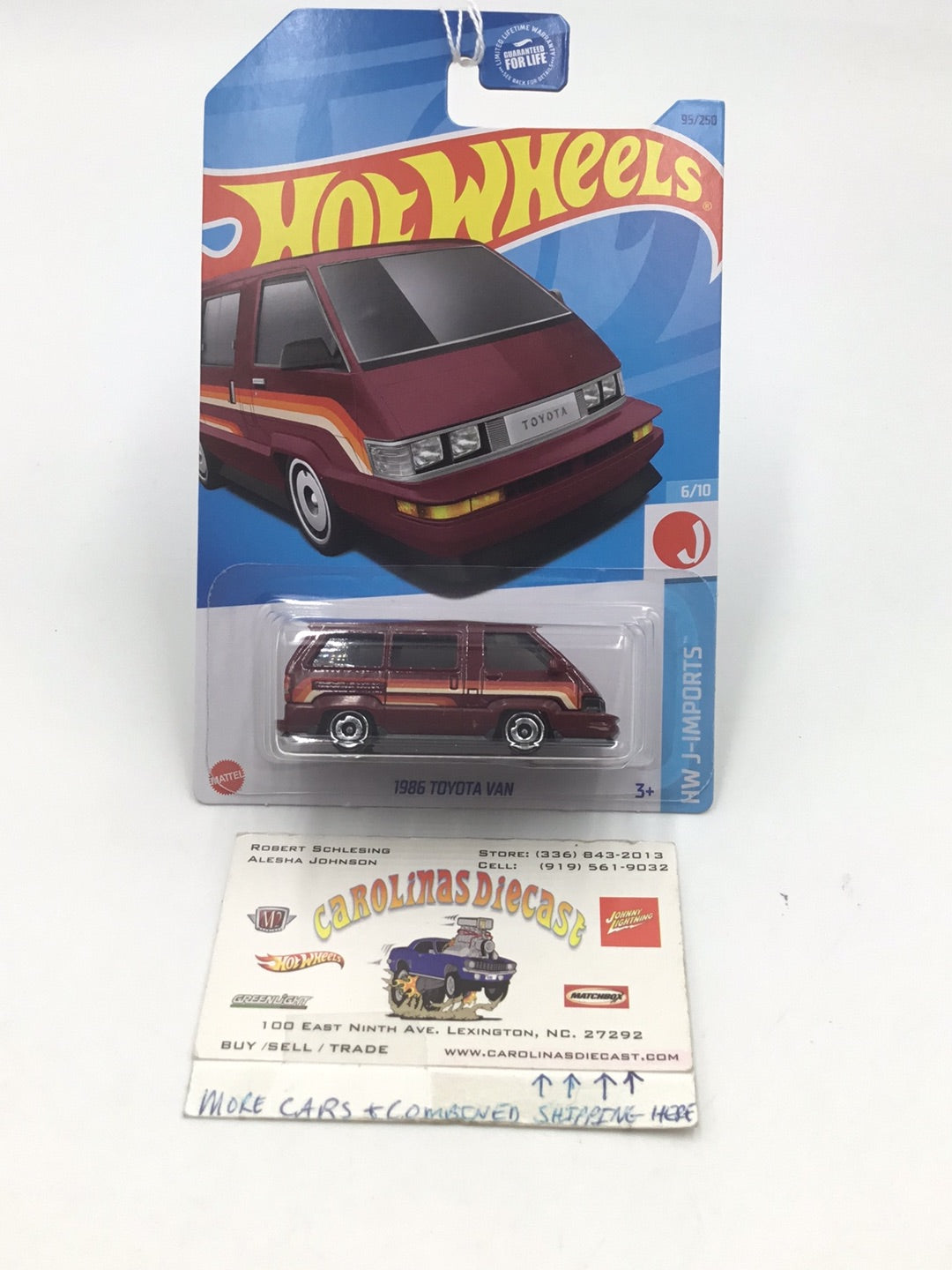 2023 hot wheels Q Case #95 1986 Toyota Van 94E