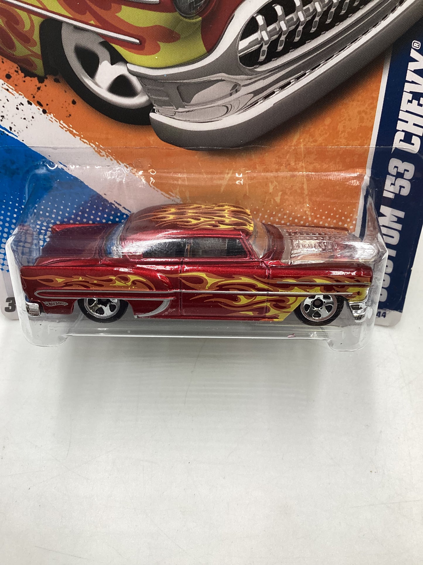 2011 Hot Wheels #91 Red Custom 53 Chevy 11C