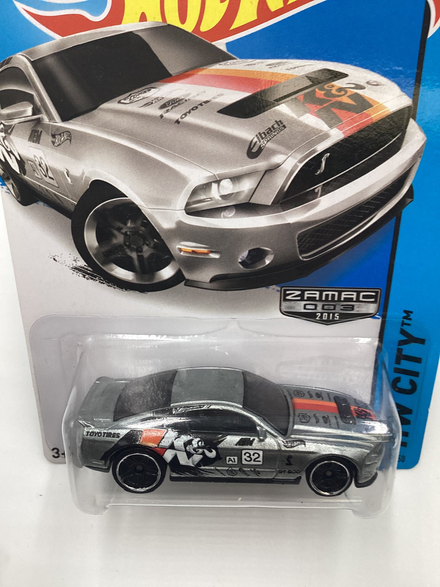 2015 Hot wheels Zamac 003 #11 10 Ford Shelby GT500 K&N 148C