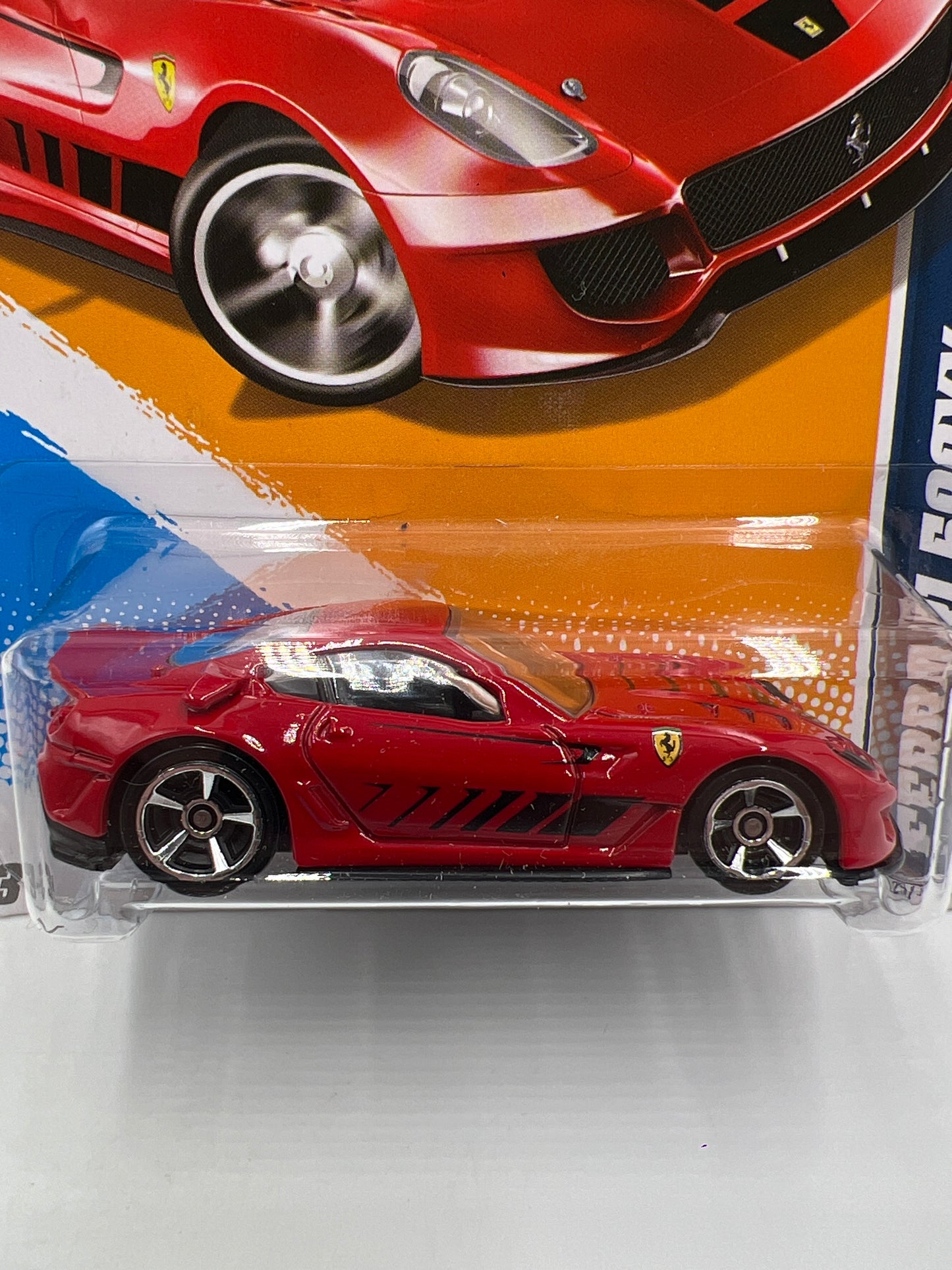 2012 Hot Wheels All Stars #125 Ferrari 599XX Red W/Protector 4