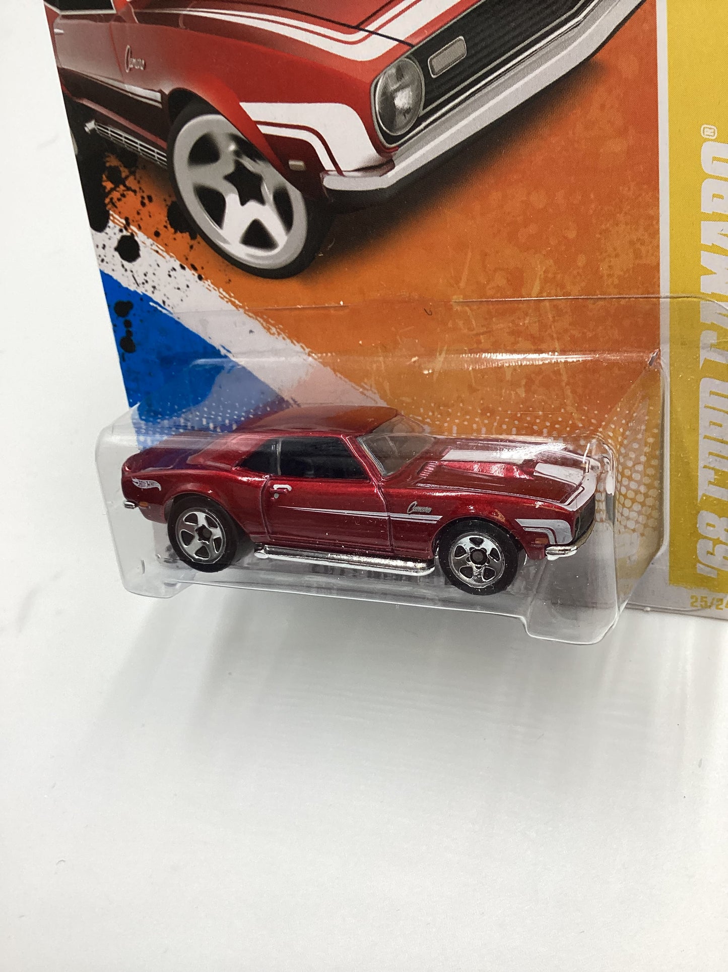 2011 Hot wheels #25 68 Copo Camaro Red