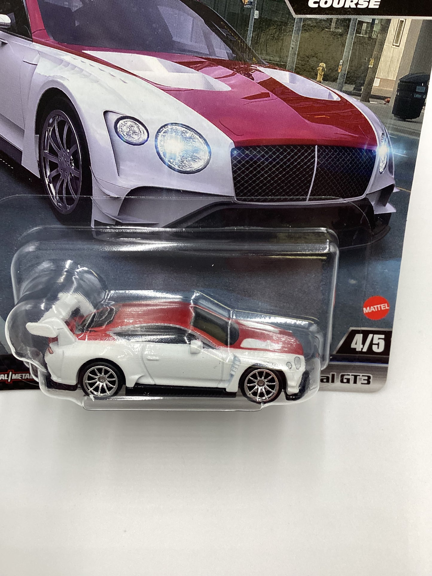 2024 Hot wheels Gold Label Fast and Furious #4 2018 Bentley Continental GT2 White/Red 246F