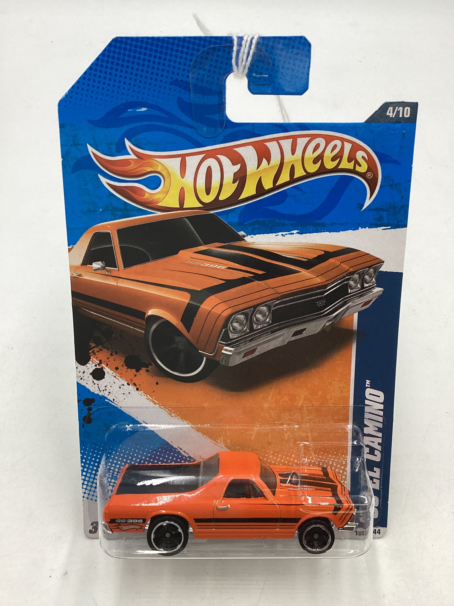 2011 Hot wheels #104 68 El Camino Orange 7i