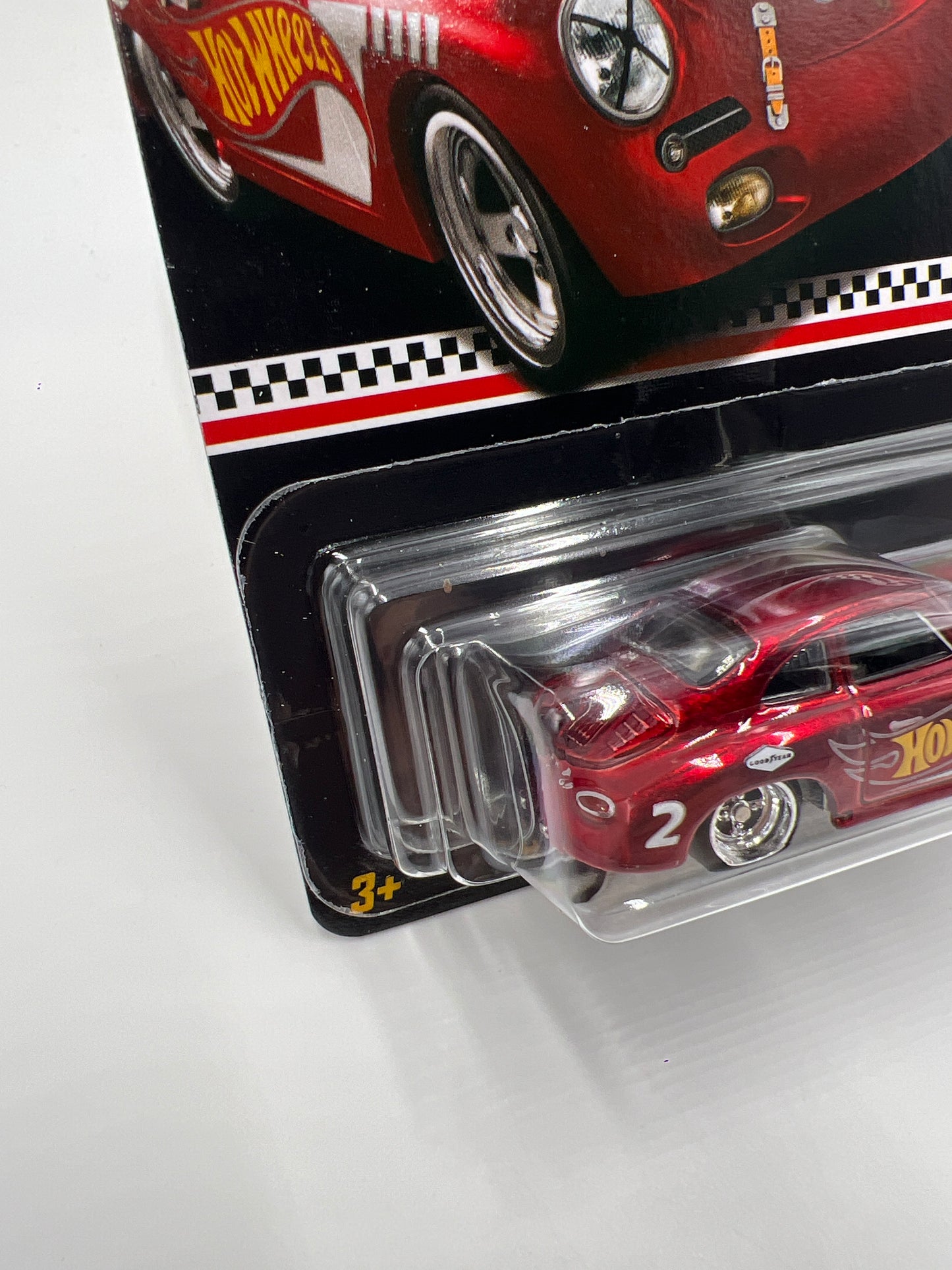 2024 Hot Wheels RLC Collector Edition Kroger Mail In #2 Porsche 356 Outlaw Red W/Protector