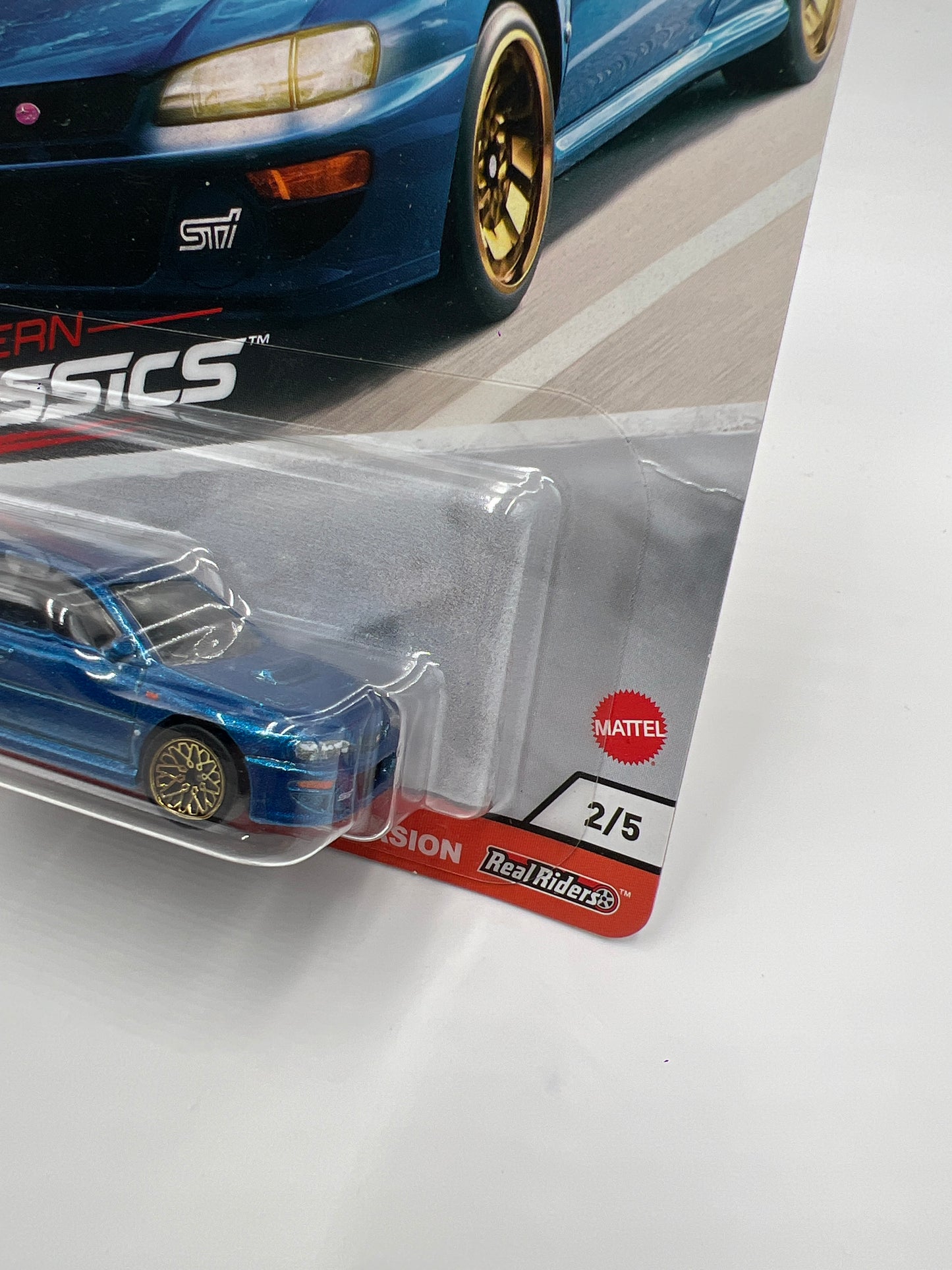 Hot Wheels Premium Modern Classics #2 98 Subaru Impreza 22B STi-Version Blue 243A