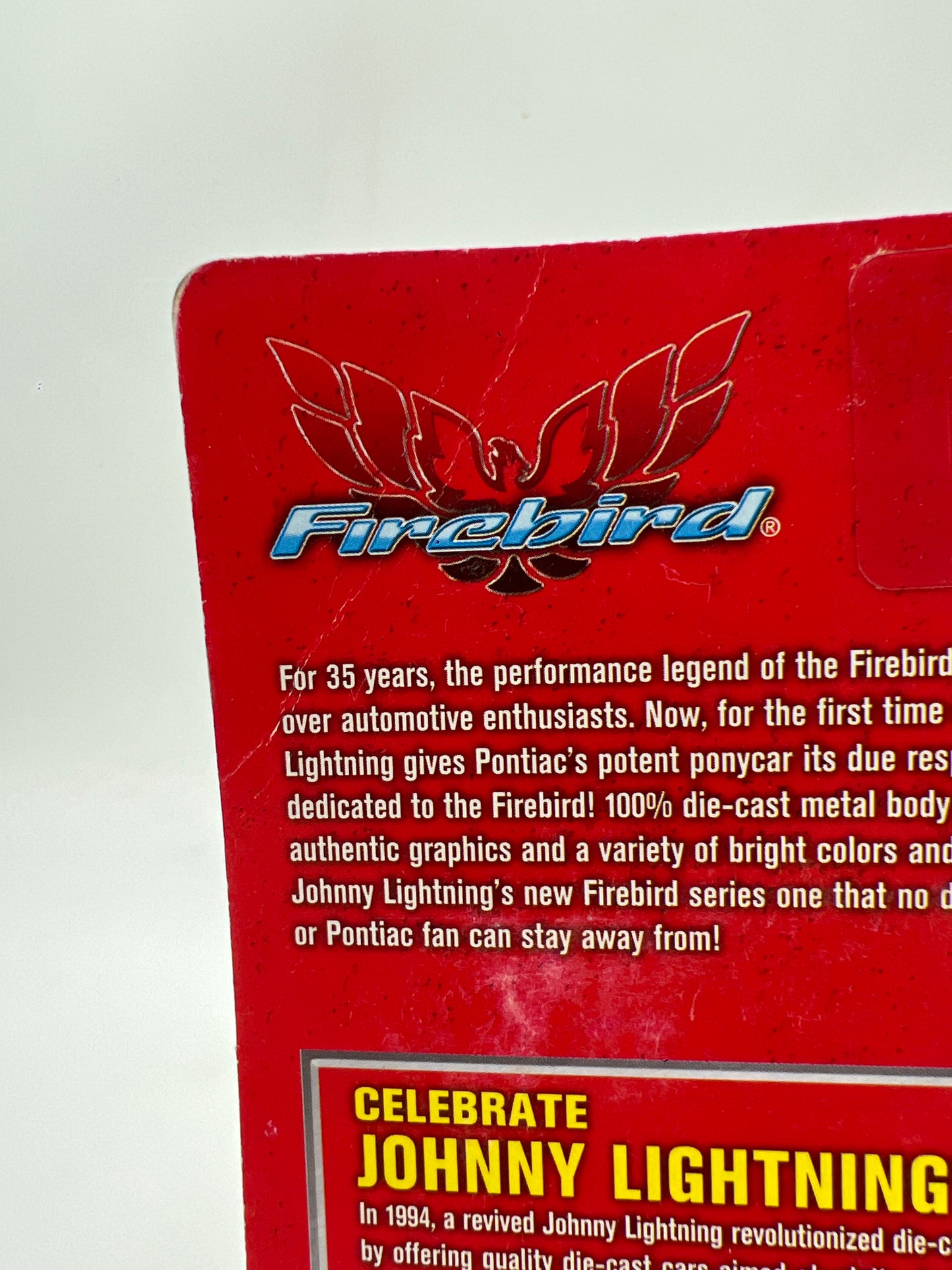 Johnny Lightning Firebird Release 2 2001 Pontiac Firebird Ram Air Red