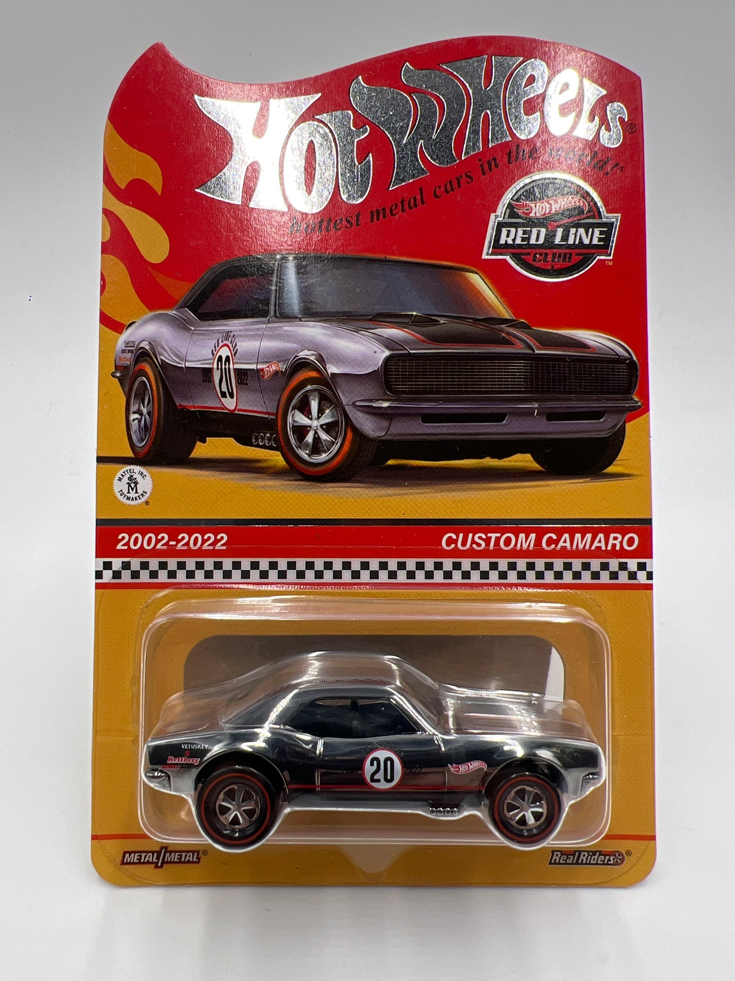 2022 Hot Wheels RLC 2002-2022 Custom Camaro W/Protector