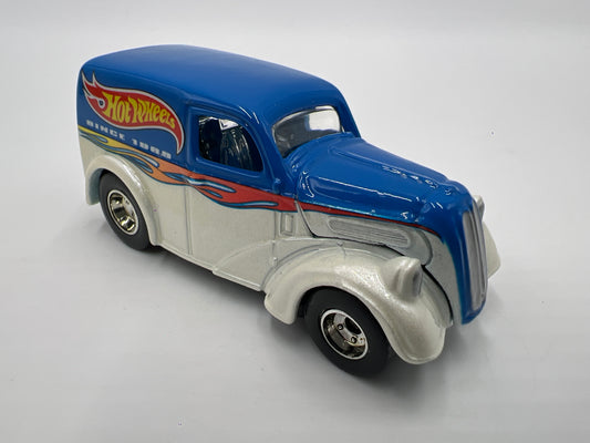 Hot Wheels 1/64 Premium 100% Rod & Custom Ford Anglia Panel Blue/White Loose