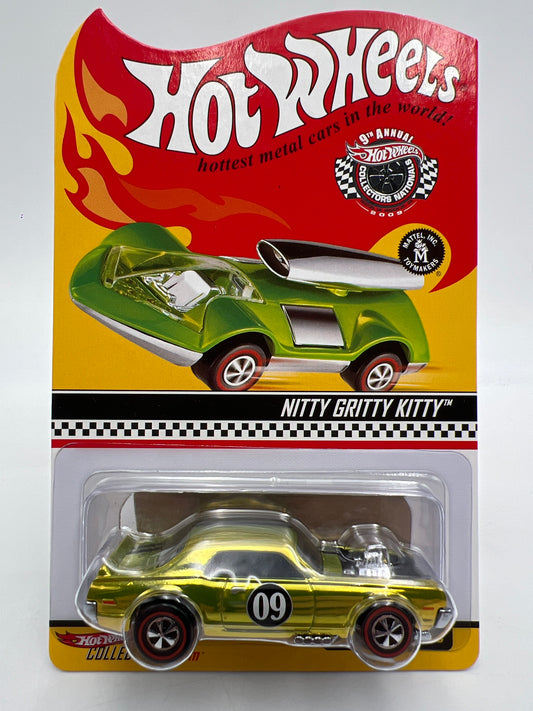 2009 Hot Wheels 9th Annual Collectors Nationals 2858/7000 Nitty Gritty Kitty W/Protector