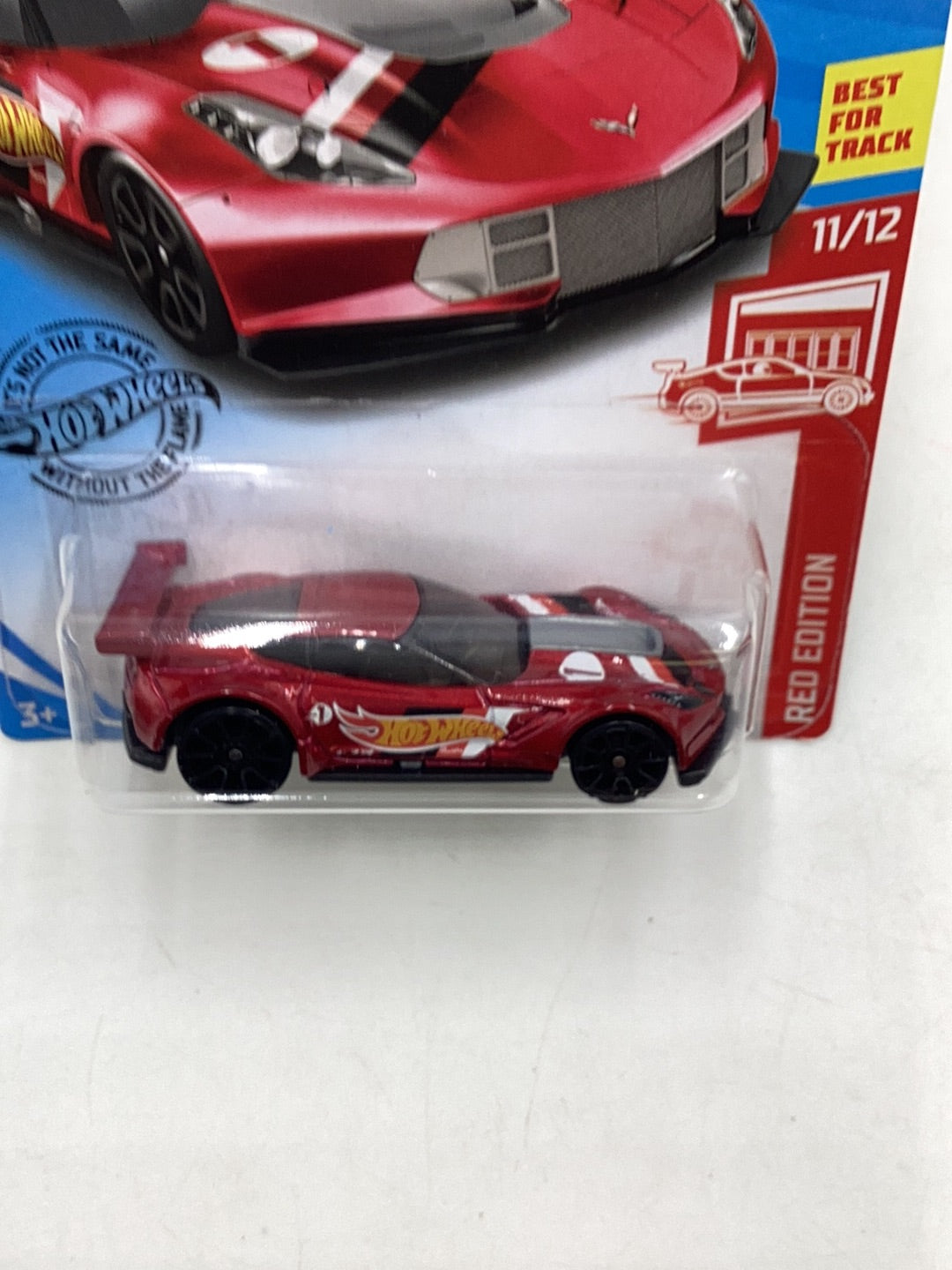 2019 hot wheels #193 Corvette C7.R Red Edition