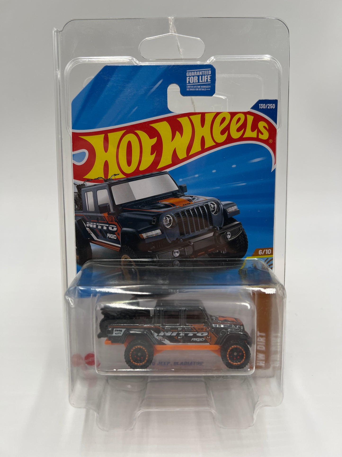 2025 Hot Wheels F Case Super Treasure Hunt #130 20 Jeep Gladiator Nitto W/Protector