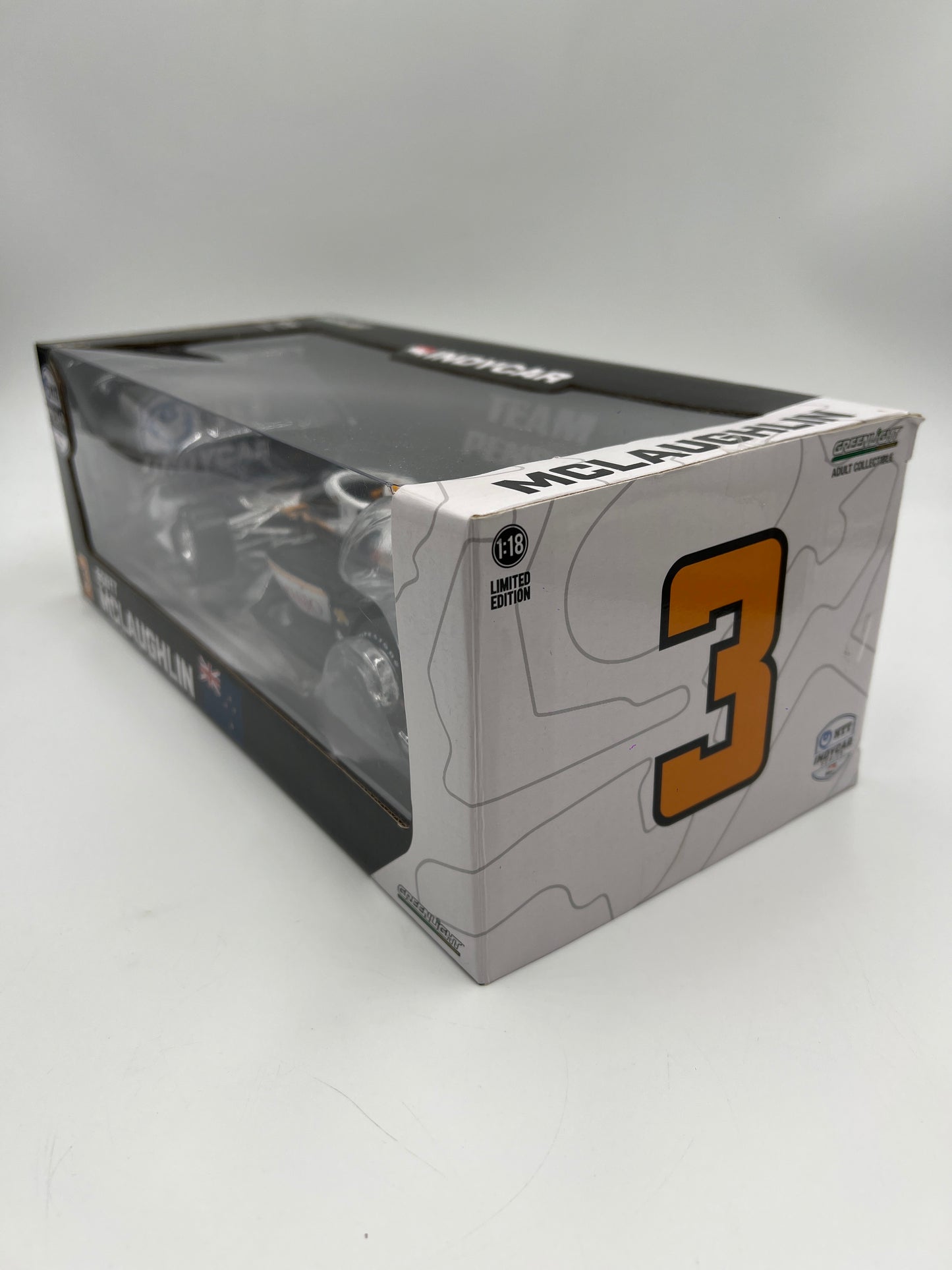 Greenlight 1:18 NTT Indycar Series Scott McLaughlin #3 Sonsio White/Black