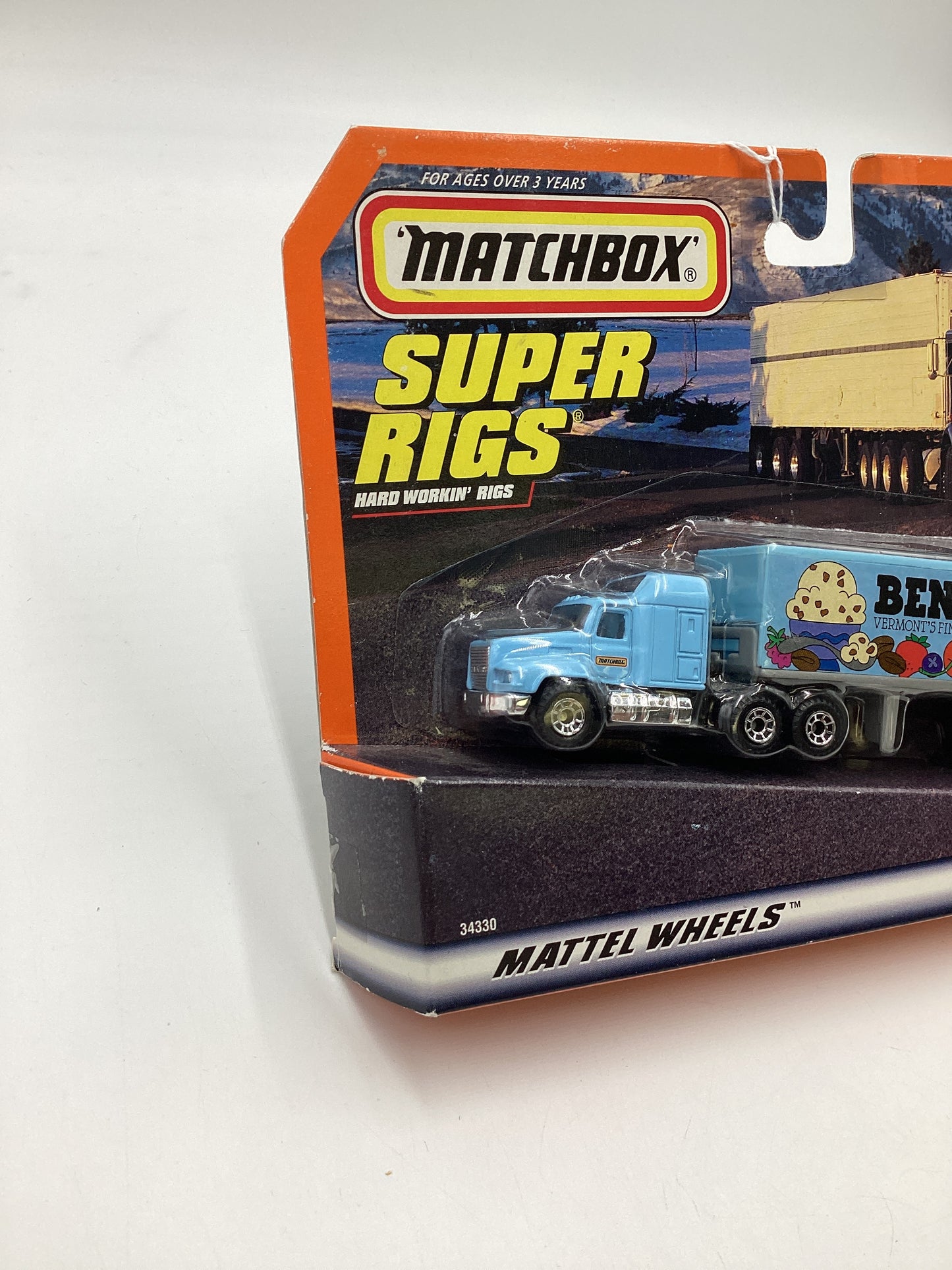 Matchbox Super Rigs Blue Mack Truck Ben & Jerry’s 206C