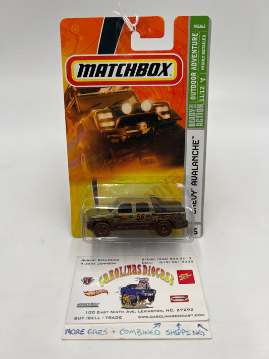 Matchbox Outdoor Adventure #86 Chevy Avalanche Muddy