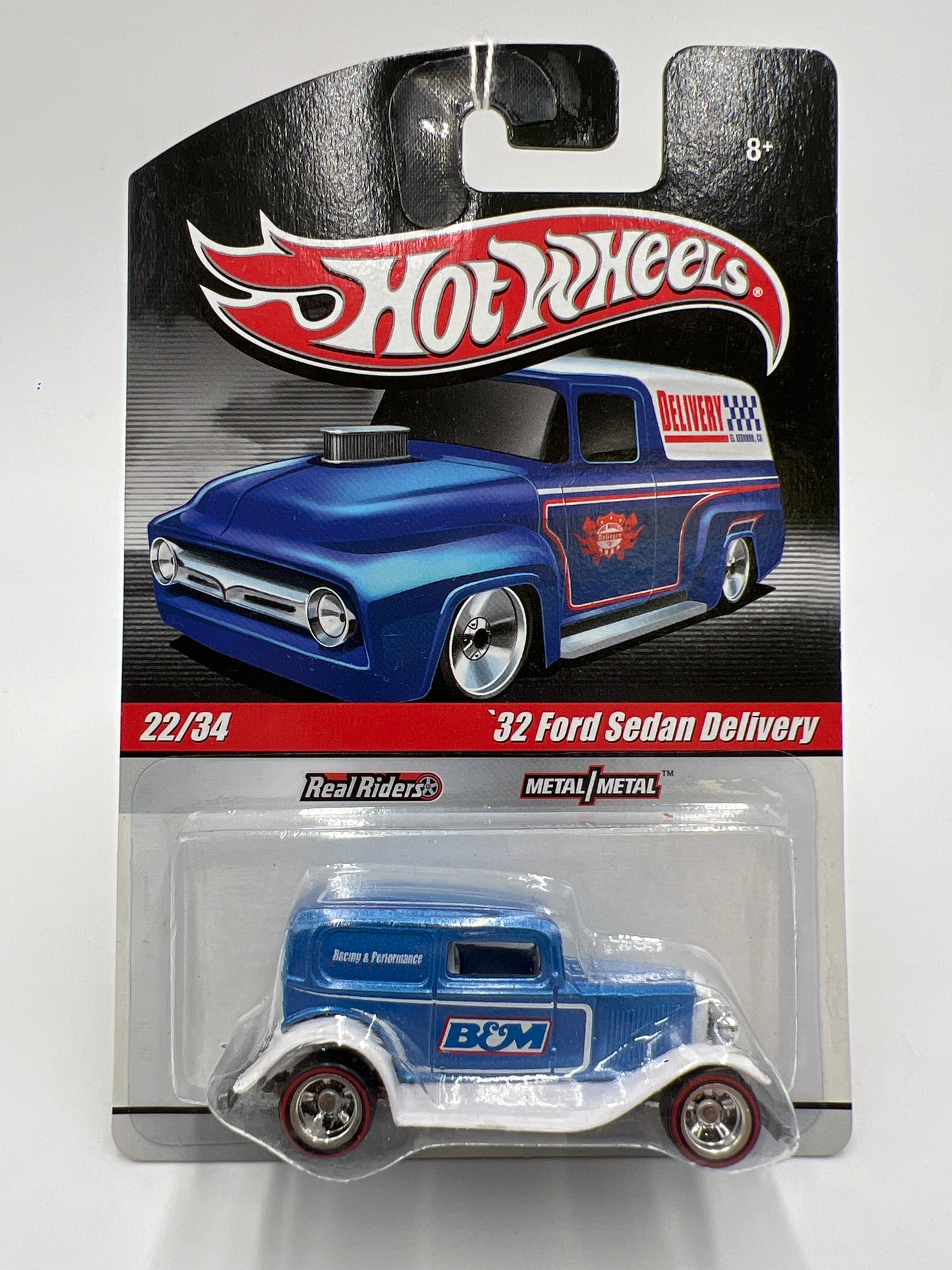 Hot Wheels Slick Rides #22 32 Ford Sedan Delivery B&M Blue 241H
