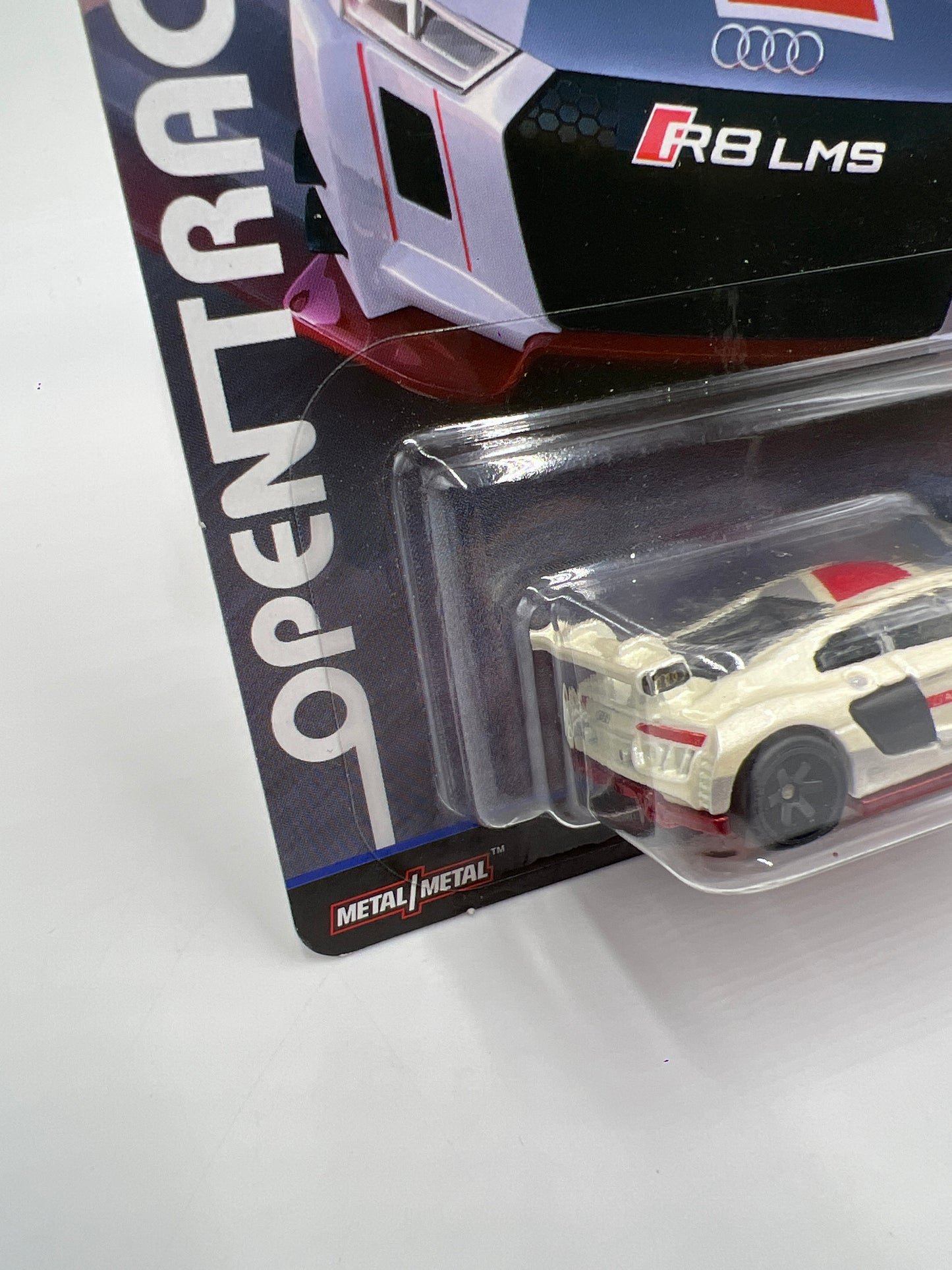 Hot Wheels Premium Open Track #5 Audi R8 LMS White 245M