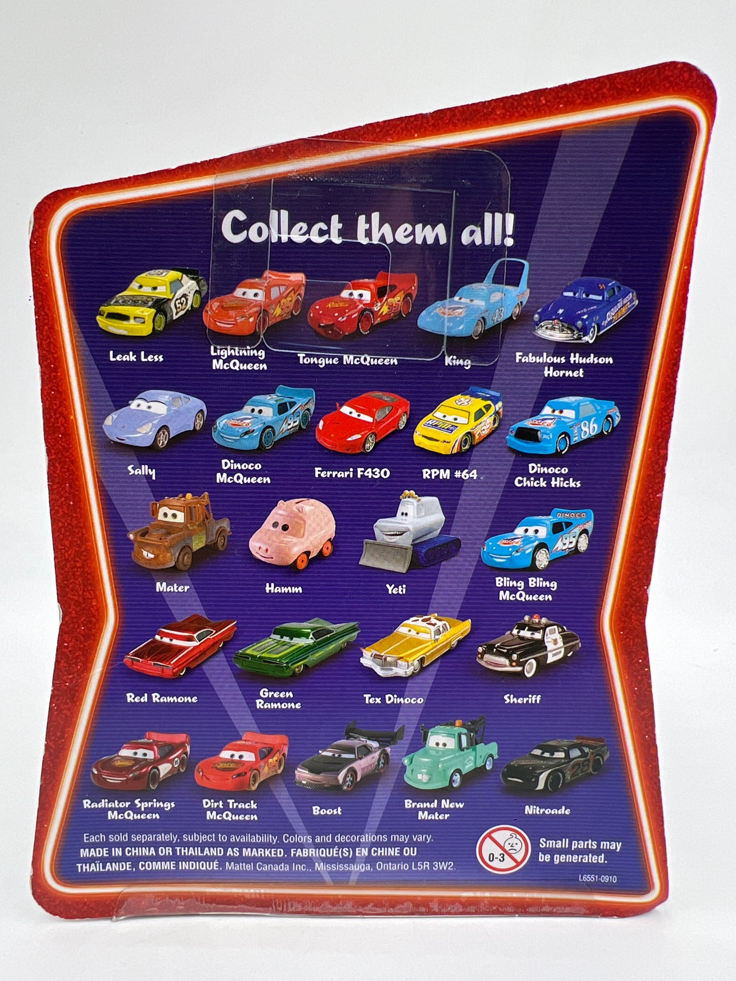 Disney Pixar Cars Supercharged Bling Bling McQueen 141B