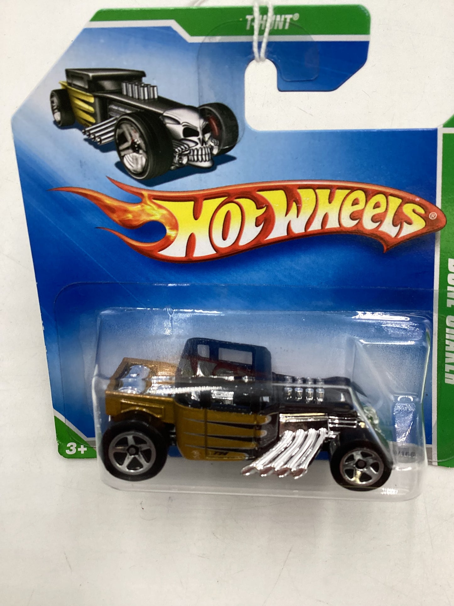 2009 Hot wheels Treasure Hunt #50 Bone Shaker Short Card 277B