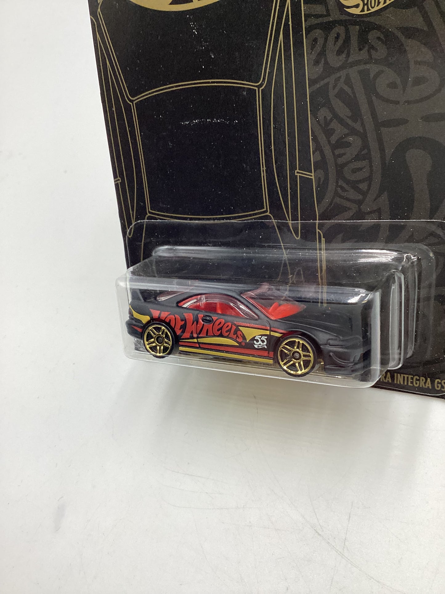 2023 Hot Wheels 55th Anniversary #5 Custom 01 Acura Integra GSR Black 154C