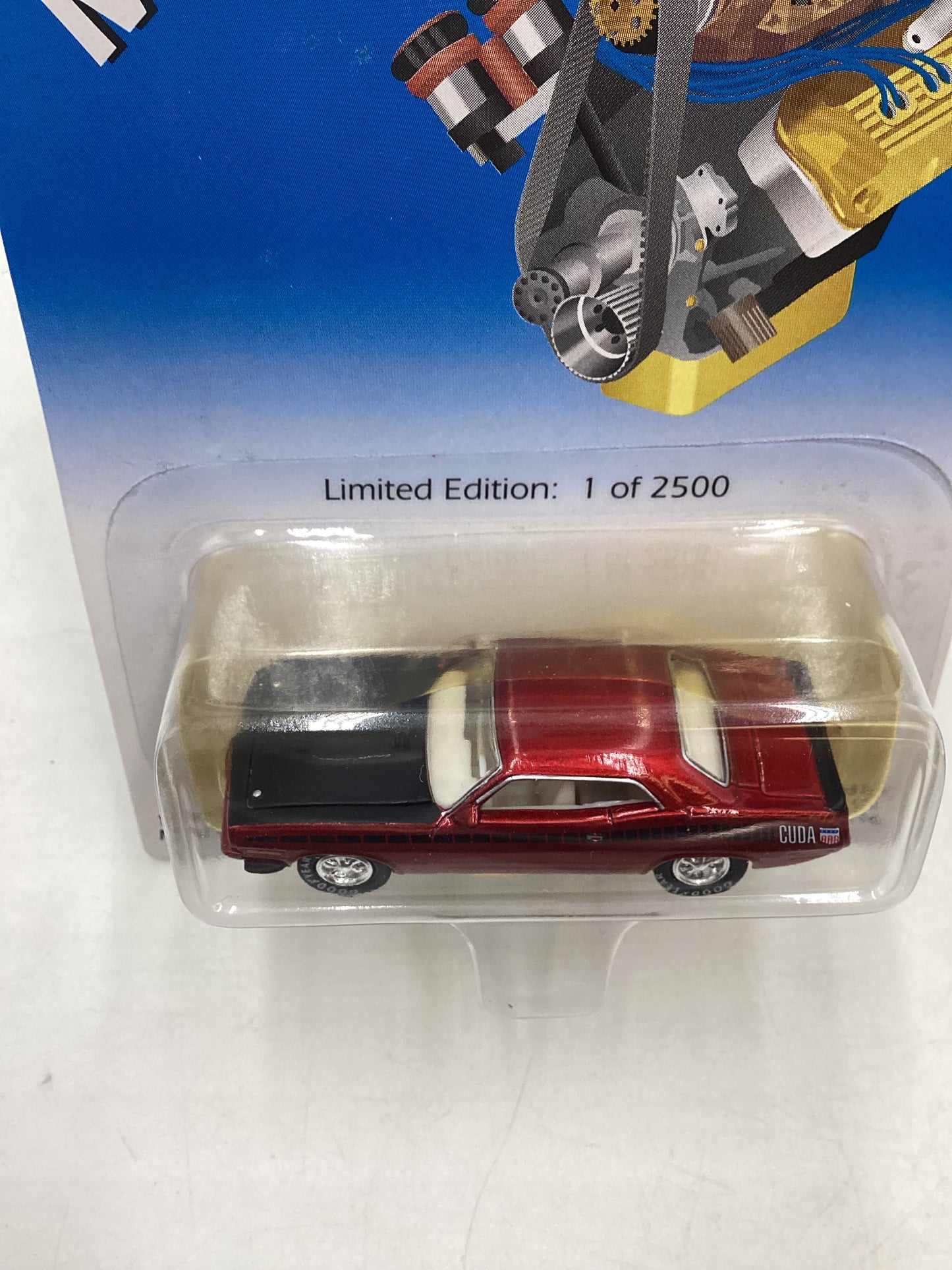 Johnny Lightning Mopar Madness 70 Cuda Red 1/2500 190E