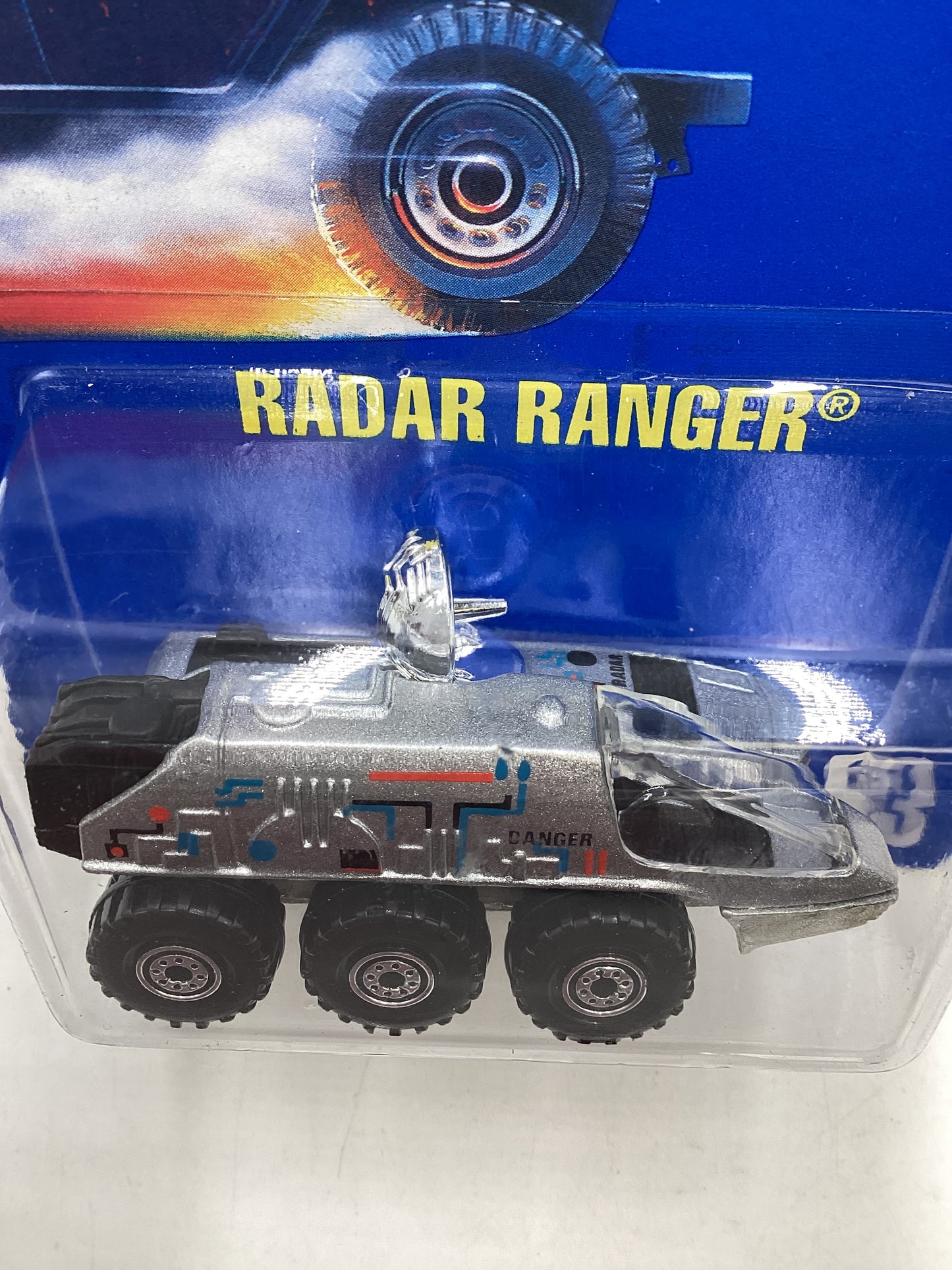 Hot Wheels Blue Card Collector No. 63 Radar Ranger Silver CT Wheels 237H