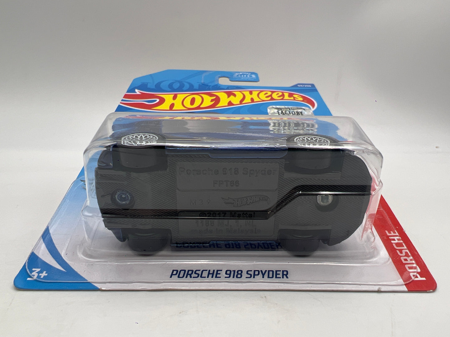 2020 Hot Wheels Factory Sealed Super Treasure Hunt #94 Porsche 918 Spyder Blue W/Protector