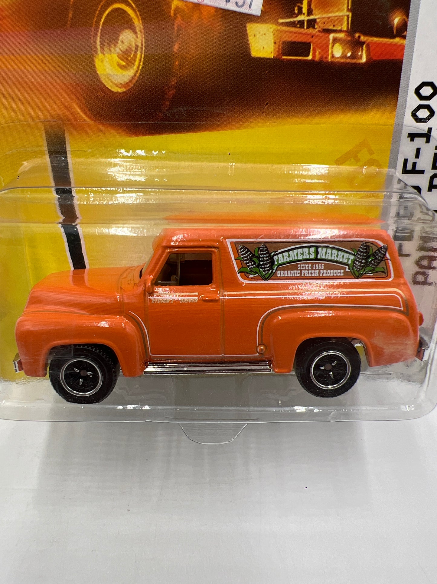 Matchbox Farm #64 Ford F100 Panel Delivery Orange 208E