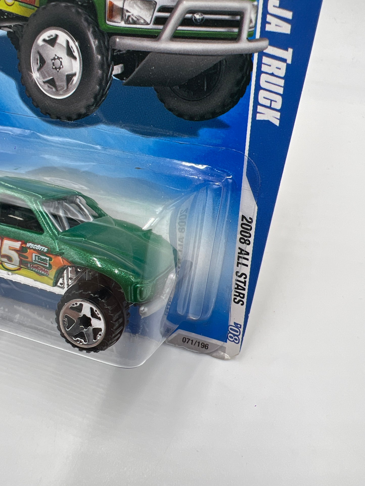 2008 Hot Wheels All Stars #71 Toyota Baja Truck Green 93B