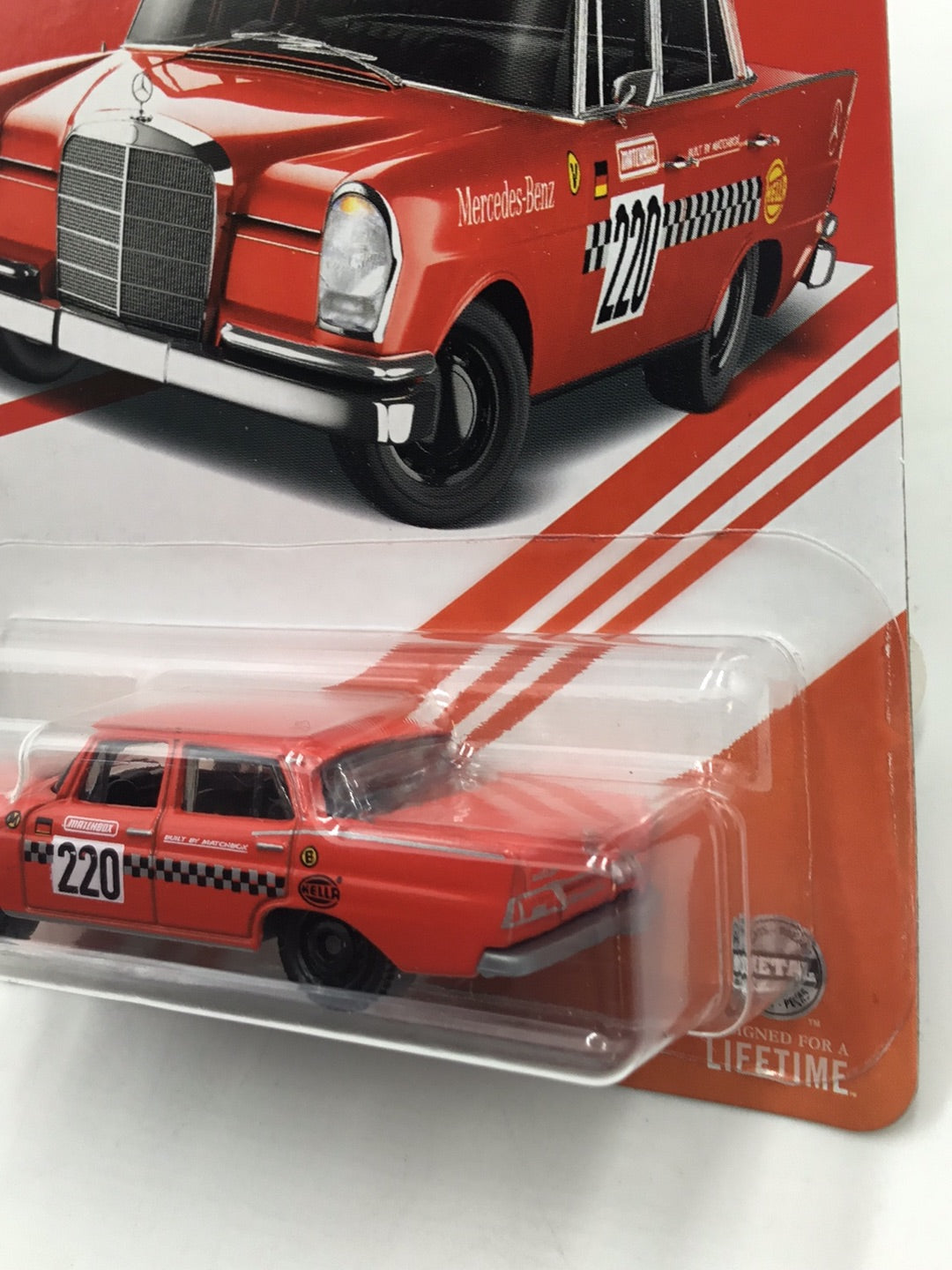 2023 matchbox 70 years Target Red Edition 4/6 1962 Mercedes Benz