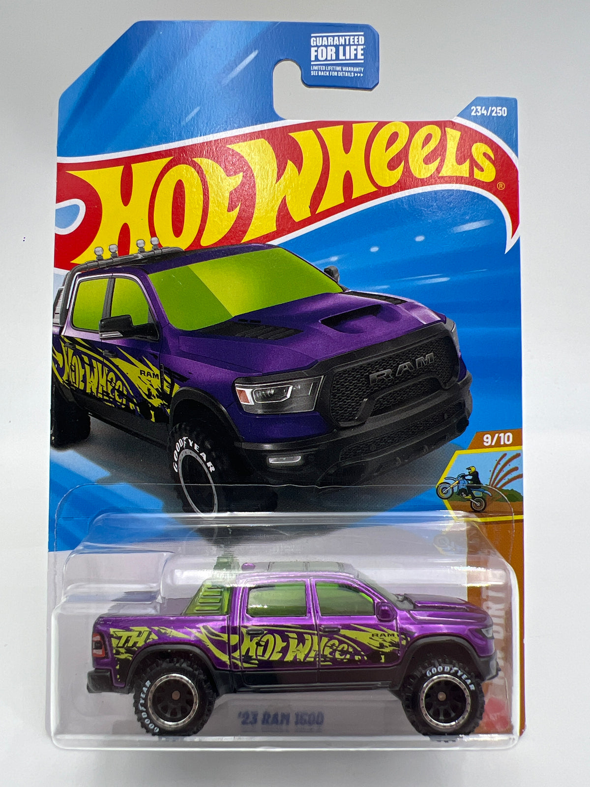 2026 Hot Wheels N Case Super Treasure Hunt #234 23 Dodge Ram 1500 Purple W/Protector