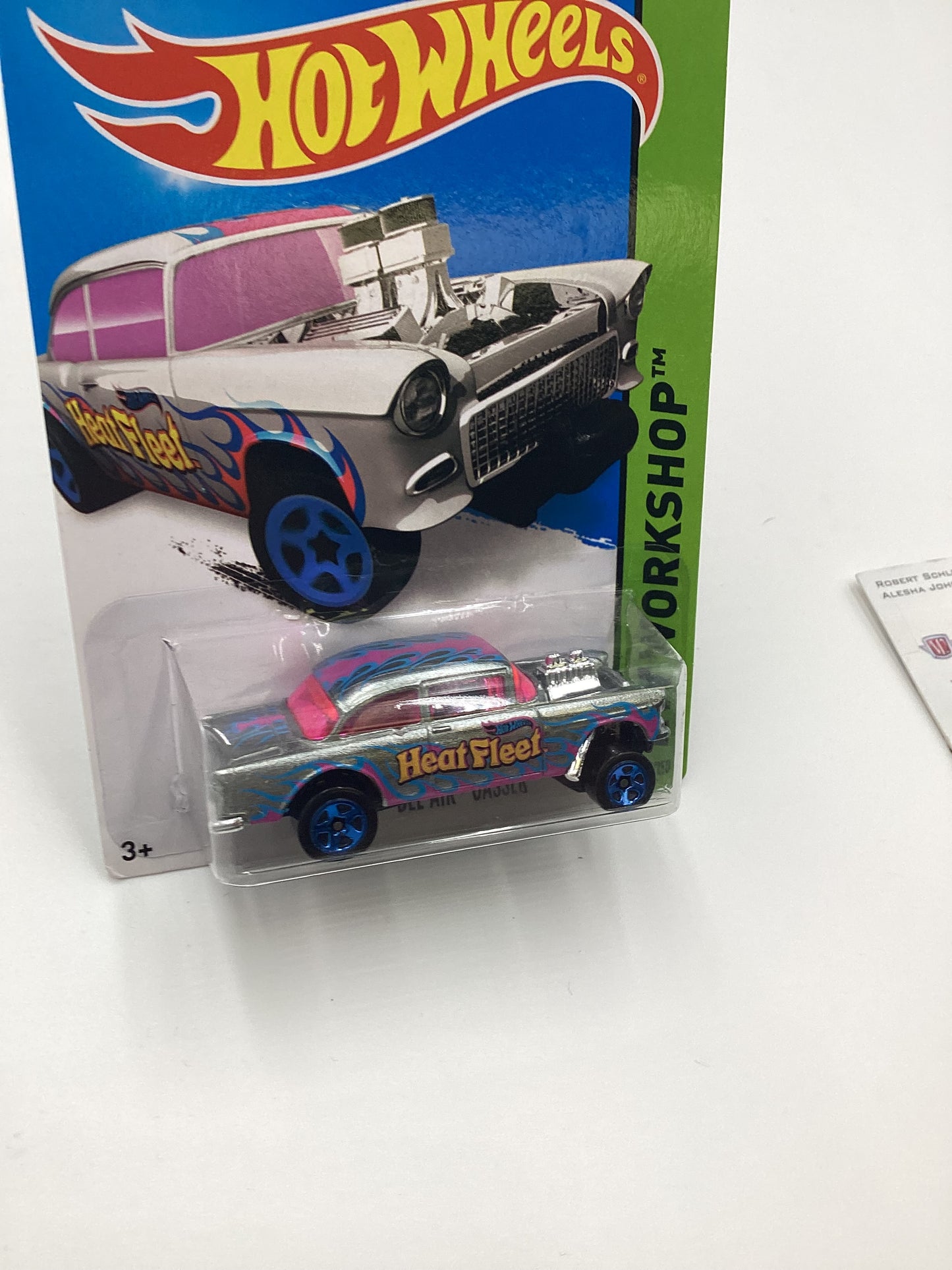 2015 Hot Wheels Zamac #207 55 Chevy Bel Air Gasser