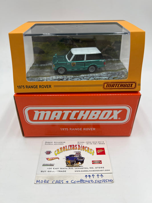 Matchbox RLC Mattel Creations 1975 Range Rover National Parks Green