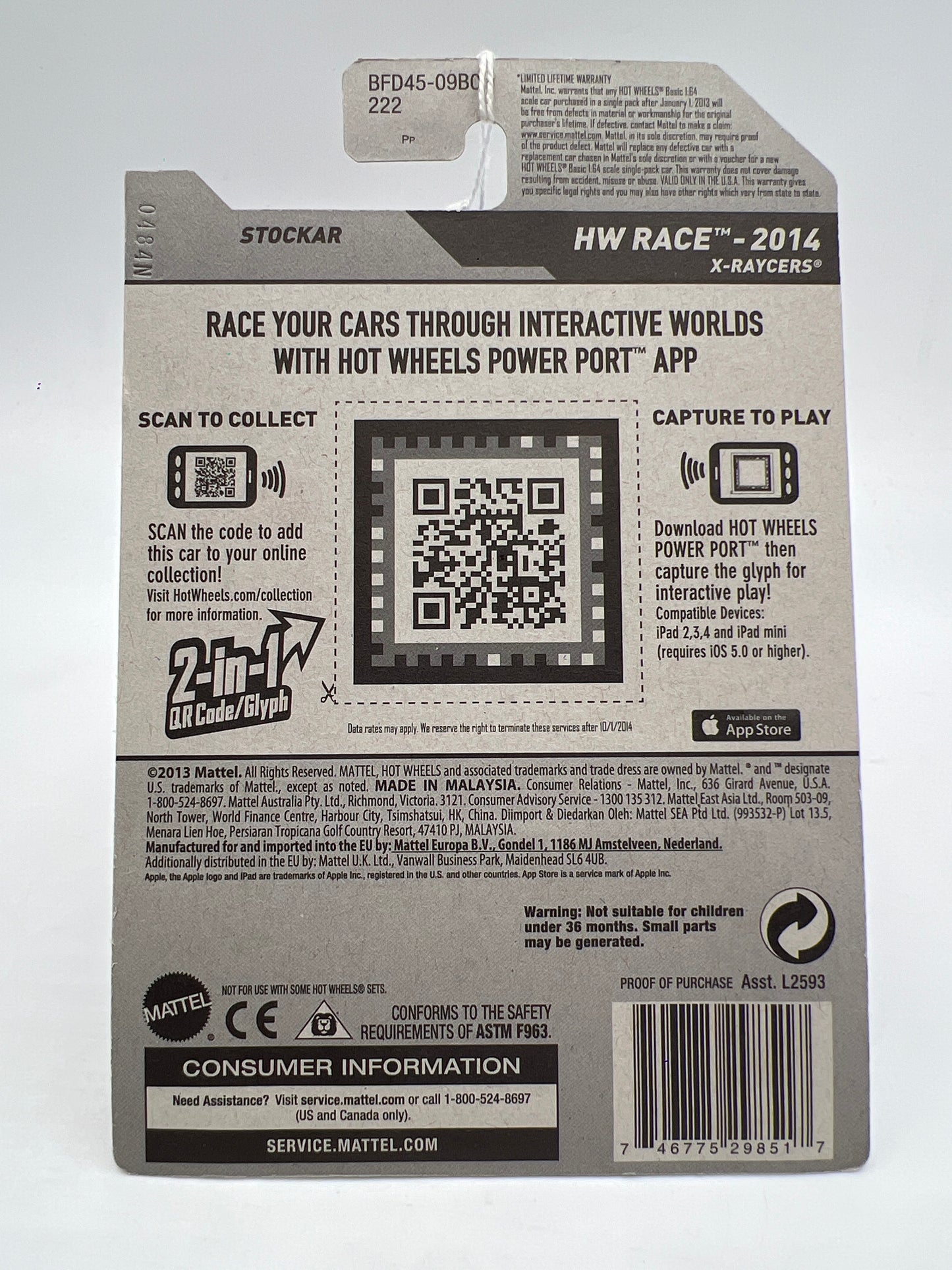 2014 Hot Wheels Treasure Hunt #177 Stockar 274H