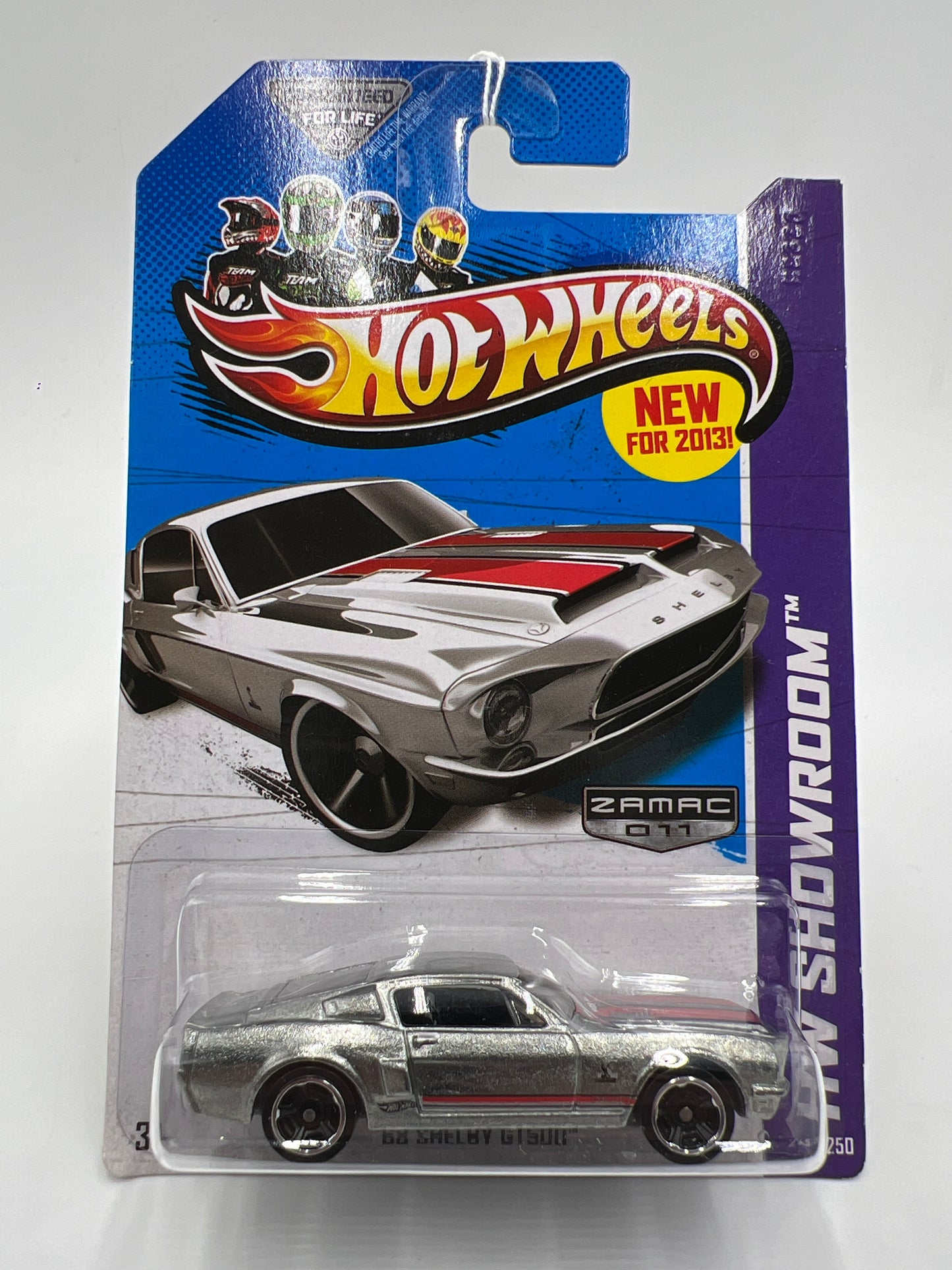 2013 Hot Wheels Walmart Exclusive Zamac 011 #245 68 Shelby GT500 145C
