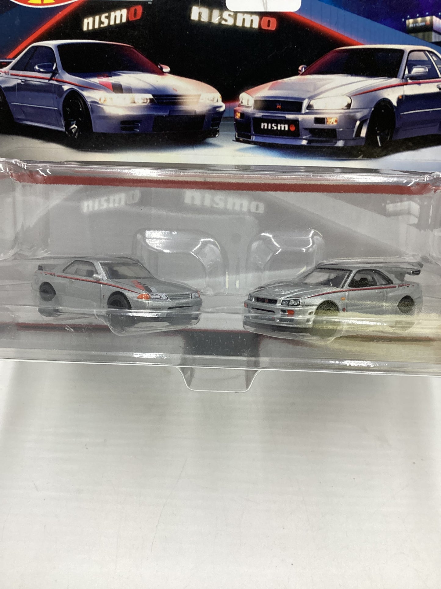 Hot wheels Nismo 2 pack Nissan Skyline GT-R (BNR32) Nissan Skyline GT-R (BNR34) 281C