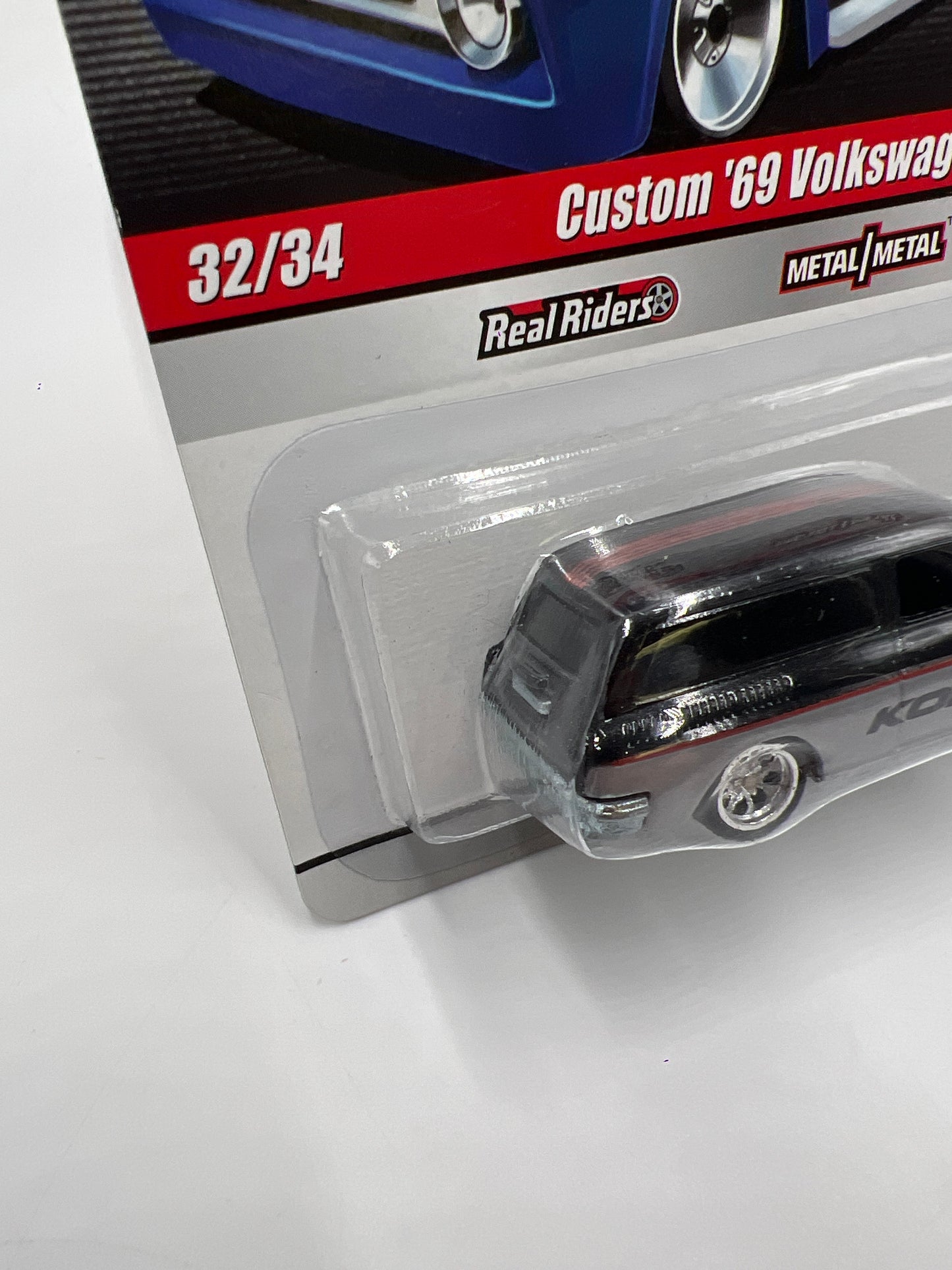 Hot Wheels Premium Delivery Series #32 Custom 69 Volkswagen Variant Koni Black/Silver