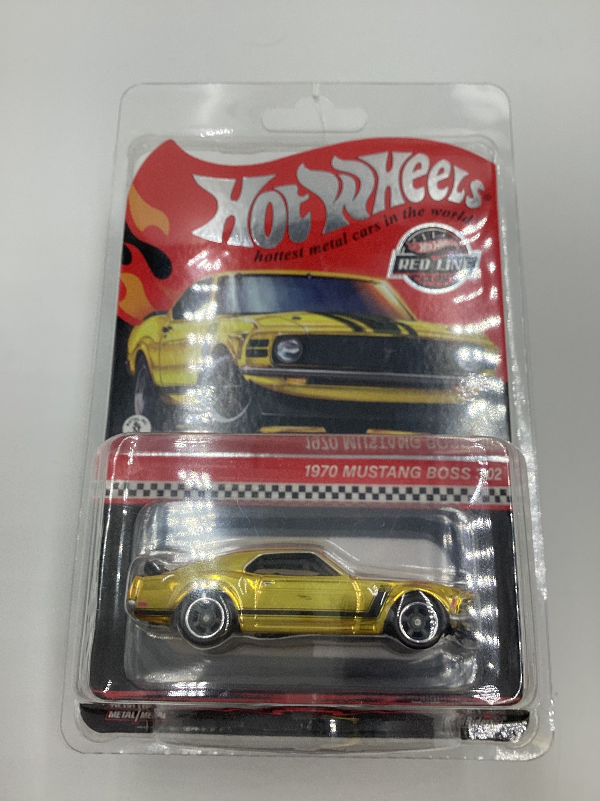 2024 Hot Wheels RLC 1970 Ford Mustang Boss 302 Gold with