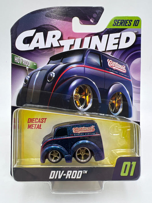 MGA Car Tuned Mainline Series 10  #1 Div-Rod Chameleon Blue/Purple 187A