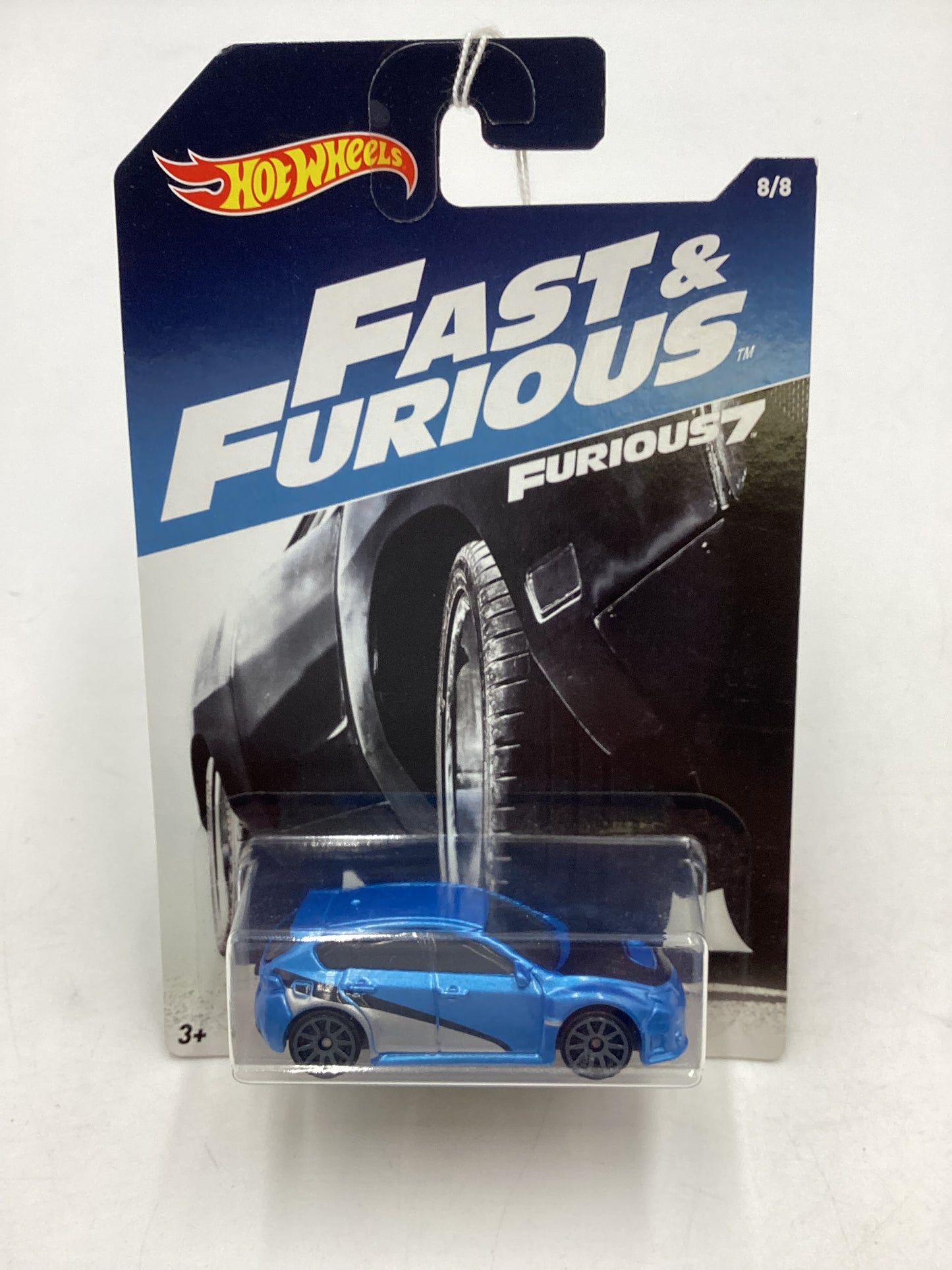 2016 Hot Wheels Fast & Furious 7 #8 Subaru WRX STI 72D