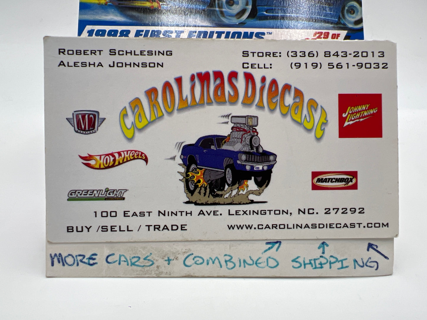 1998 Hot Wheels First Editions #670 Mustang Mach 1 Neon Orange SR