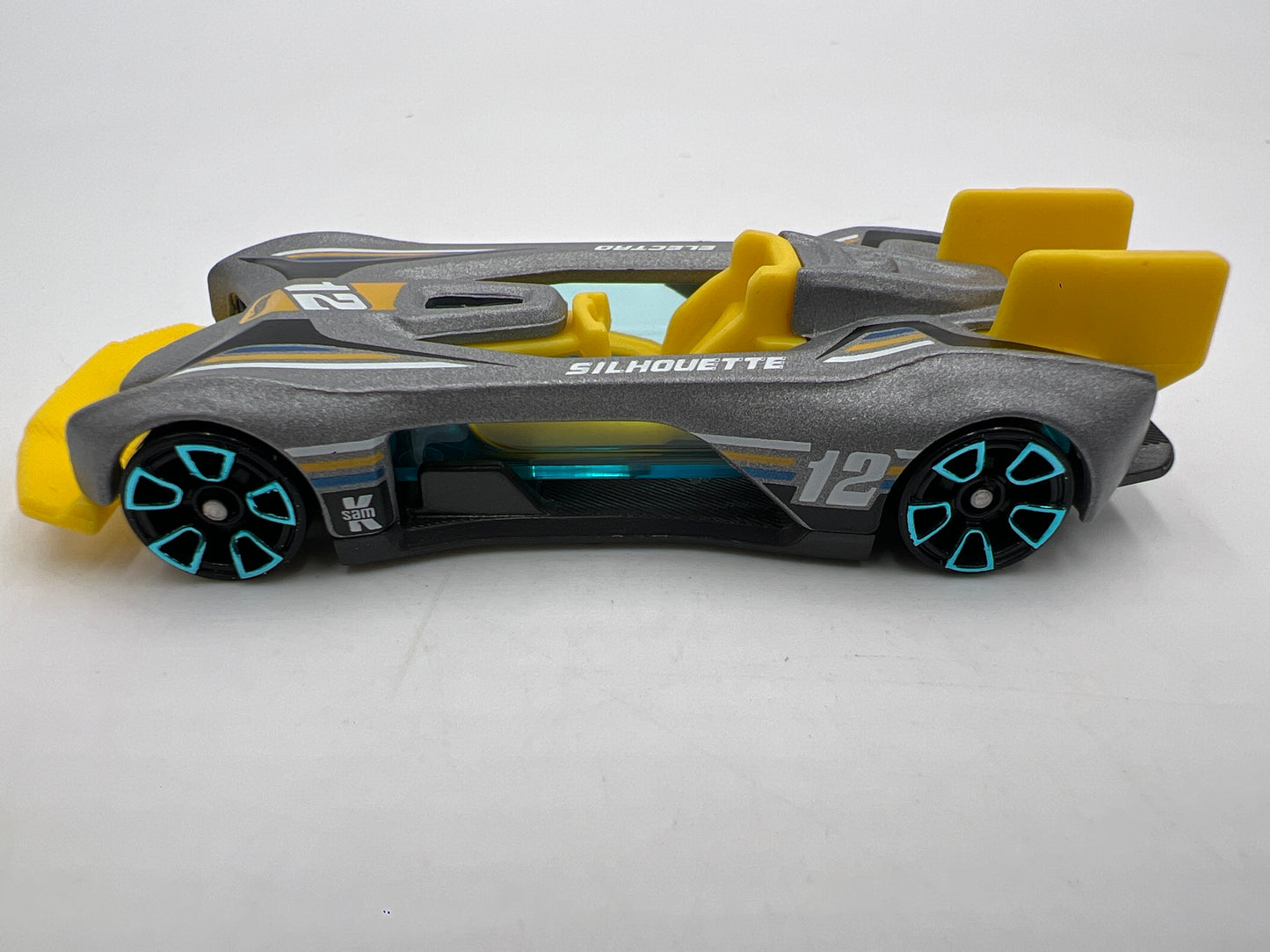 2021 Hot Wheels Mystery Models Series 2 #12 Electro Silhouette Gray