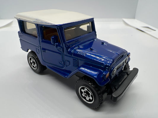 Matchbox 1/64 1968 Toyota Land Cruiser FJ40 Blue Loose