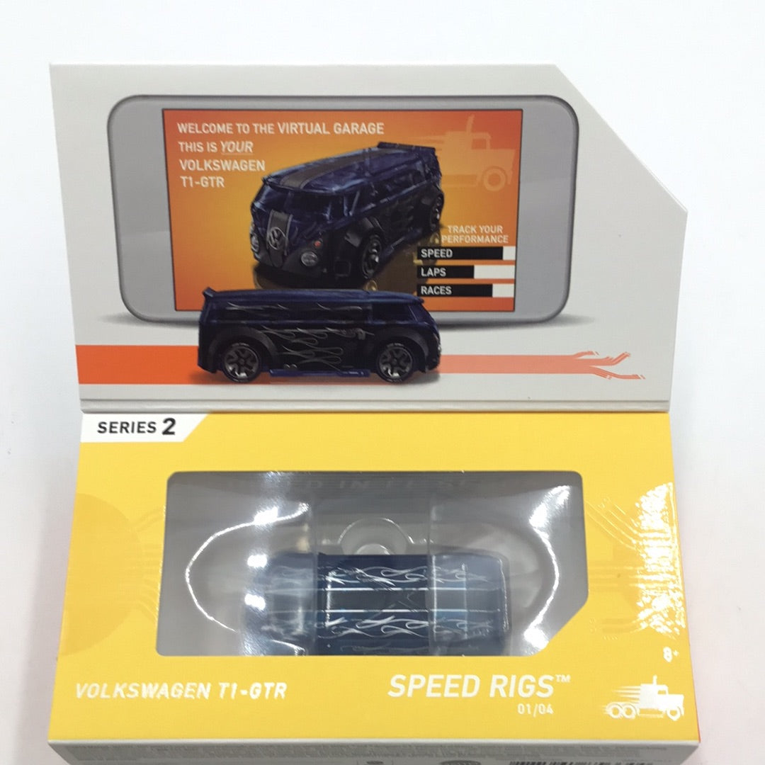 Hot Wheels ID Volkswagen T1-GTR series 2 blue