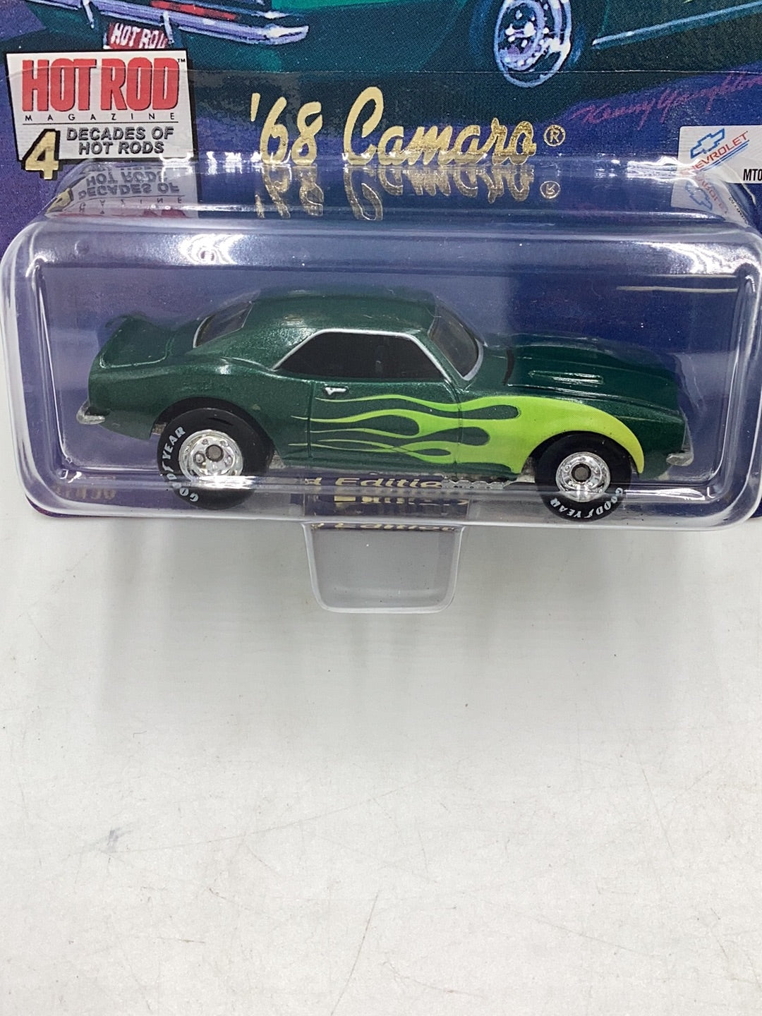 Hot Wheels Hot Rod TV 68 Camaro with protector